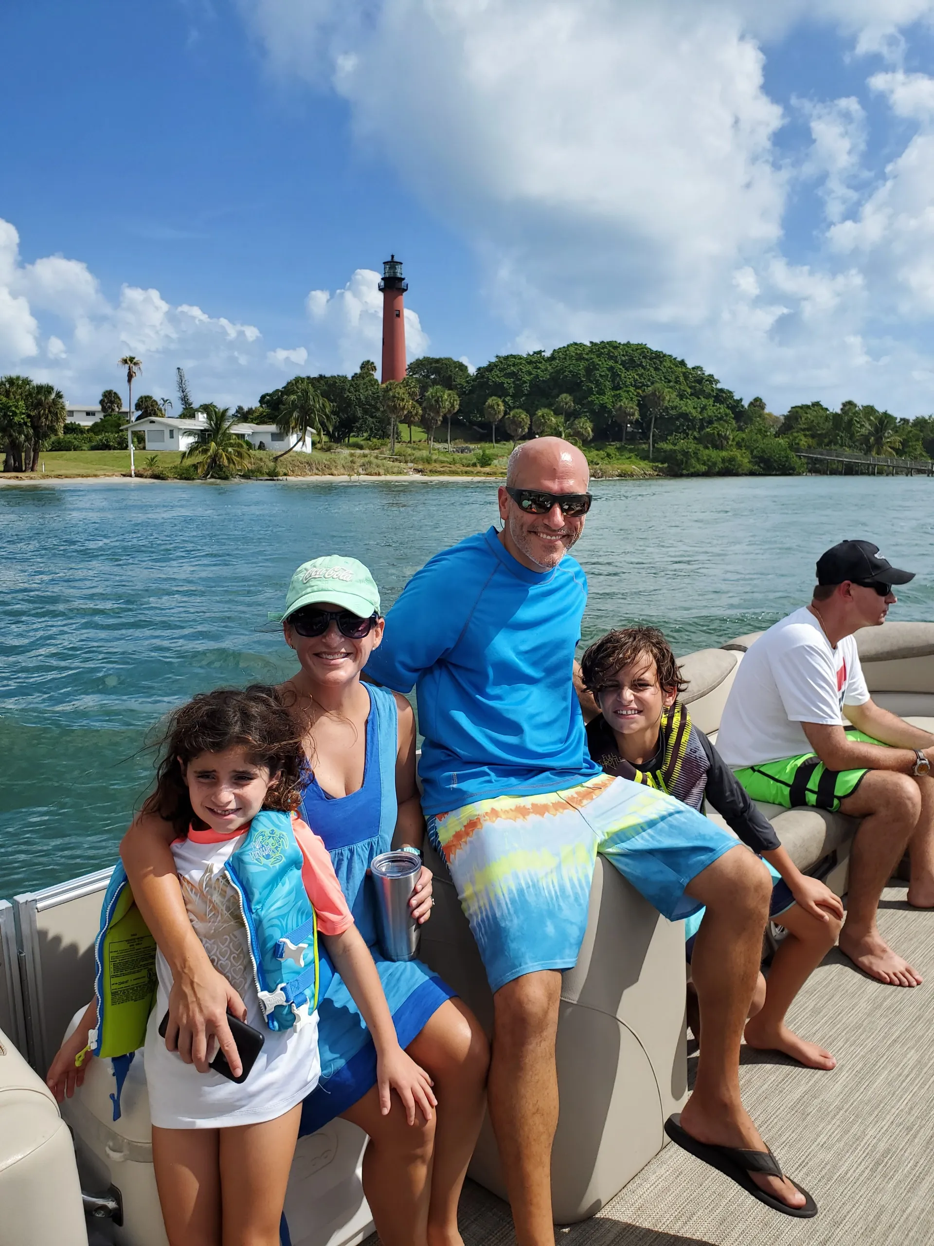 Double Decker Pontoon with a Slide in Jupiter/Peanut Island
