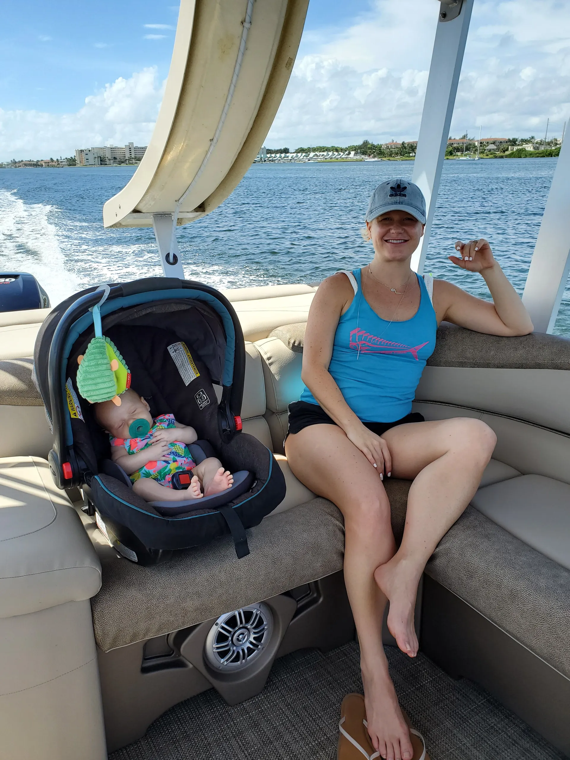 Double Decker Pontoon with a Slide in Jupiter/Peanut Island
