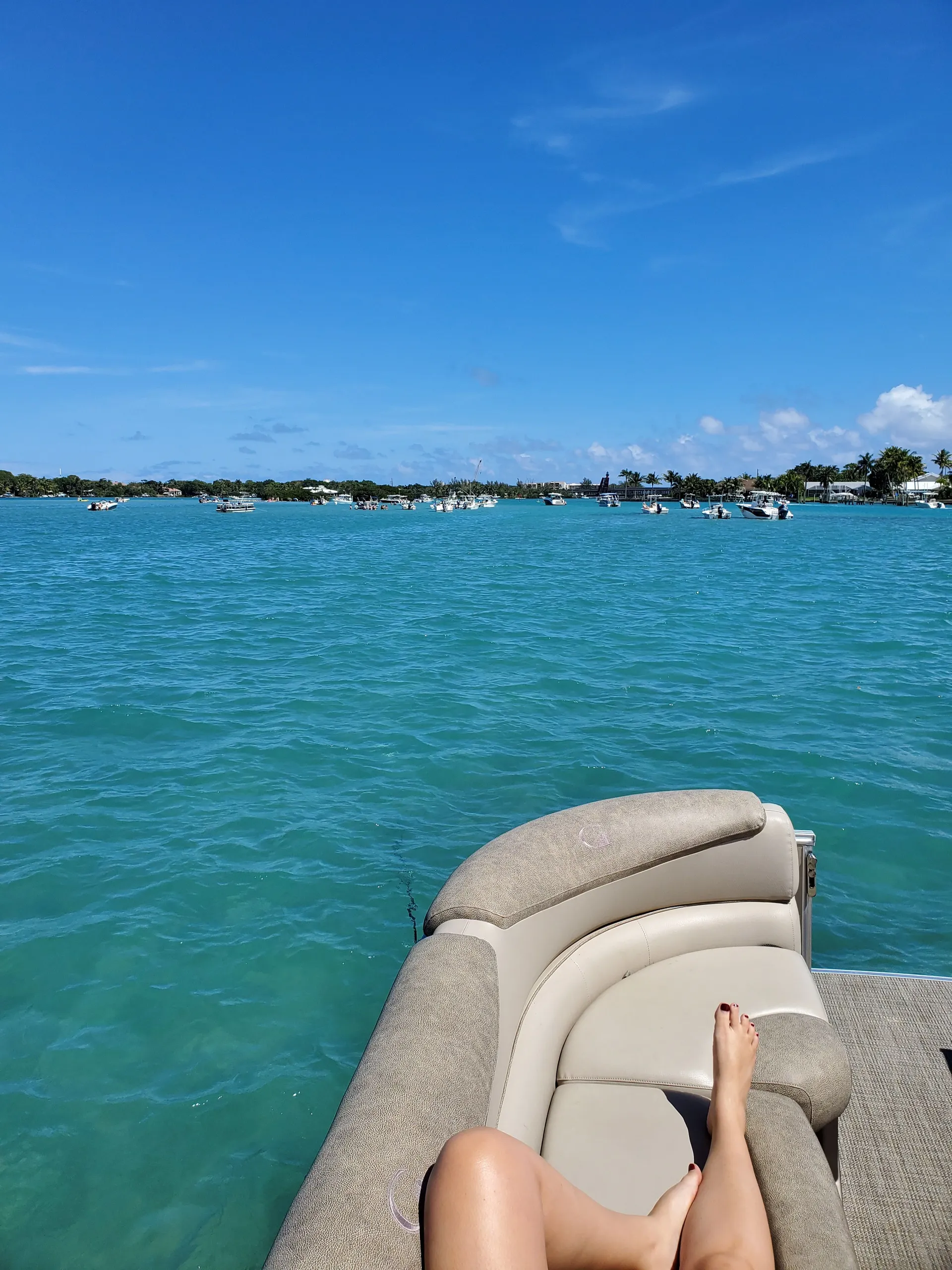Double Decker Pontoon with a Slide in Jupiter/Peanut Island