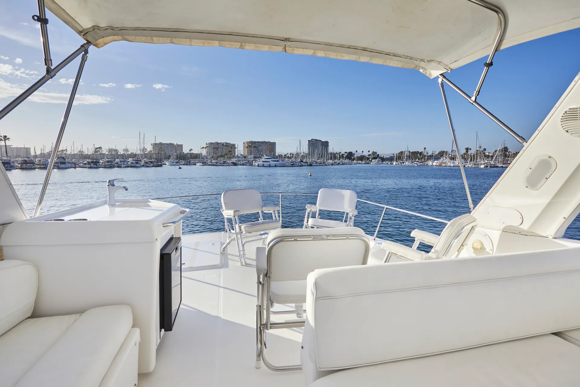 ONE OF A KIND CHARTERS ON THIS 53’ LUXURY YACHT