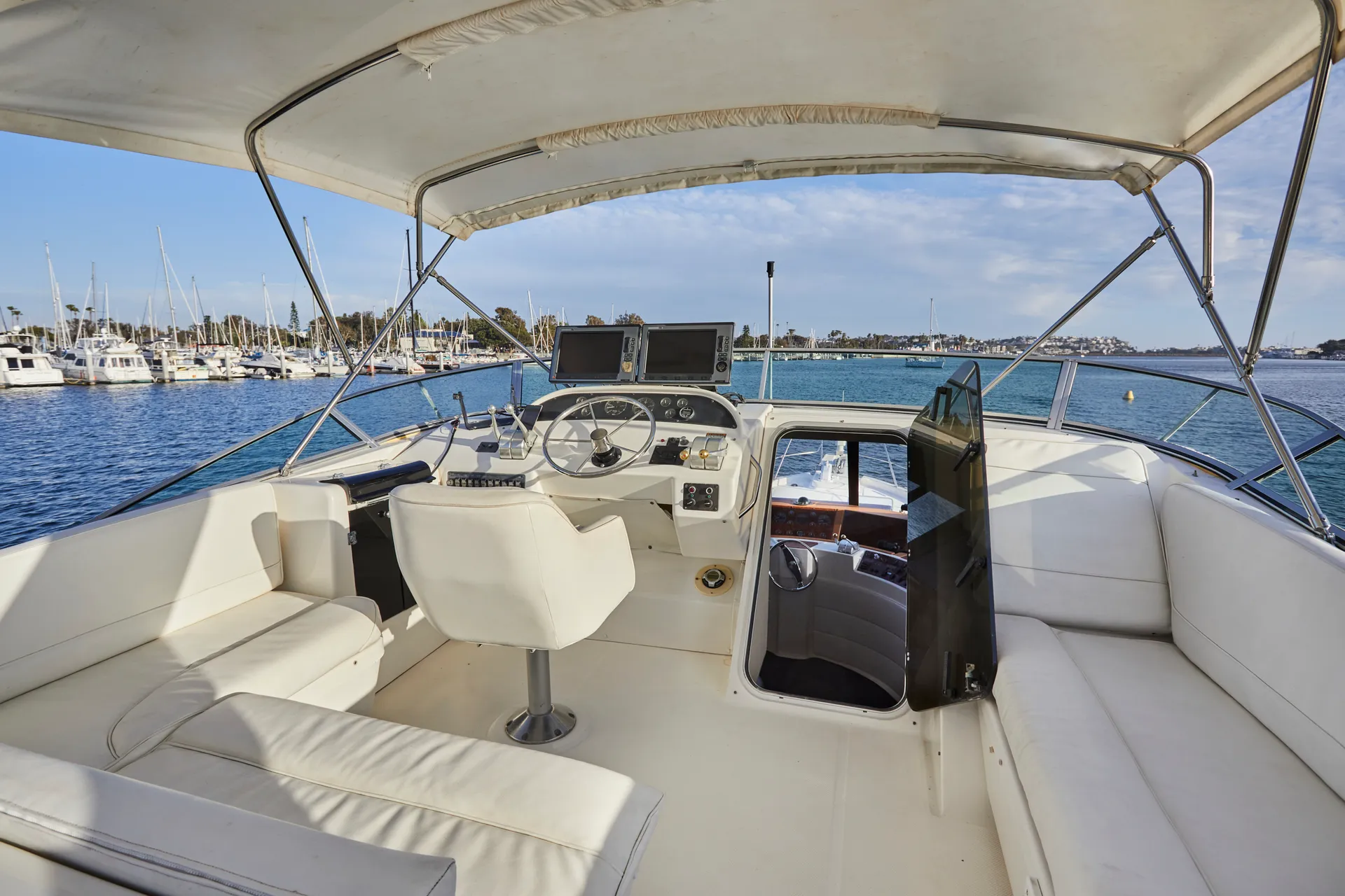 ONE OF A KIND CHARTERS ON THIS 53’ LUXURY YACHT