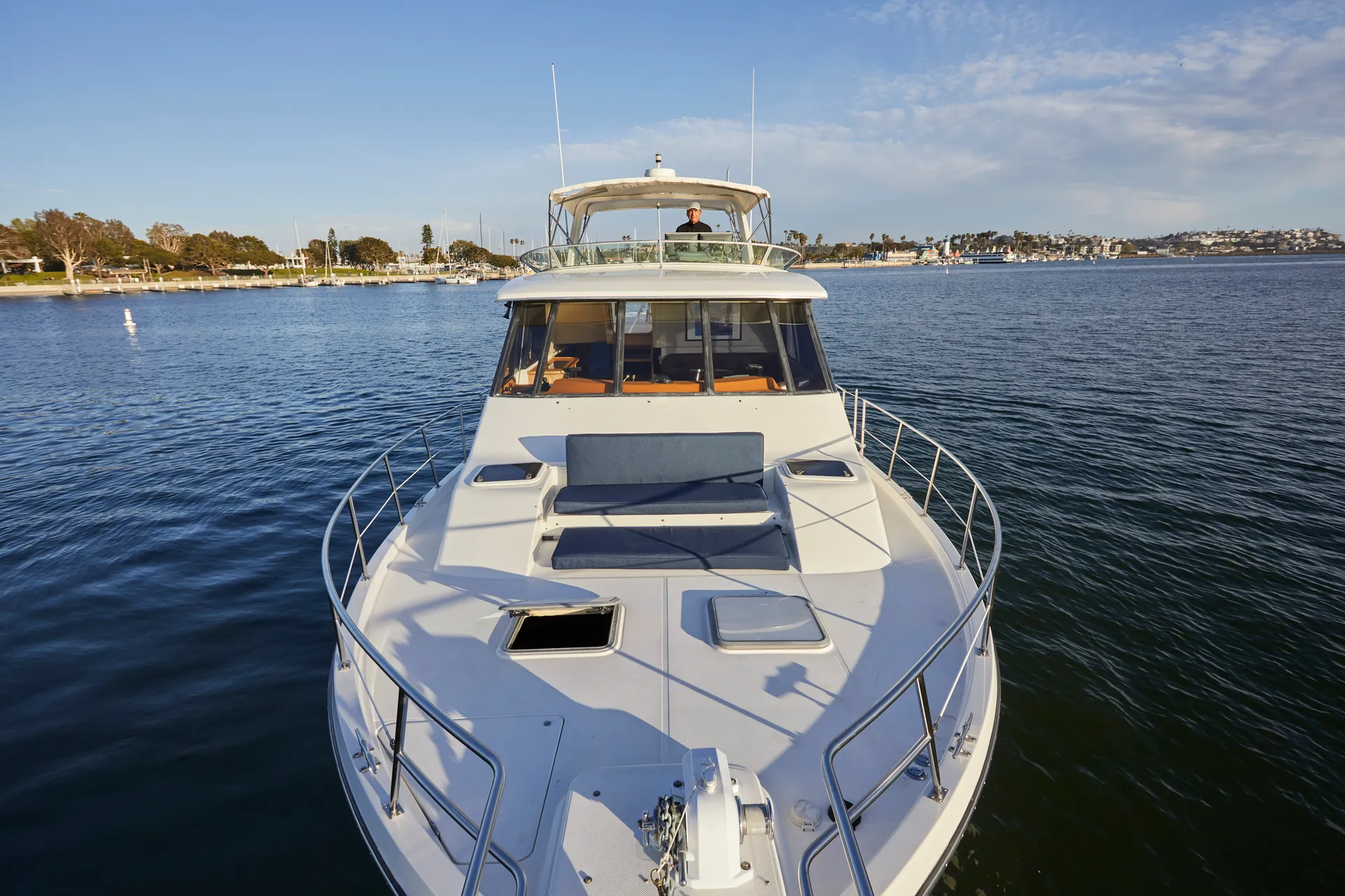 ONE OF A KIND CHARTERS ON THIS 53’ LUXURY YACHT