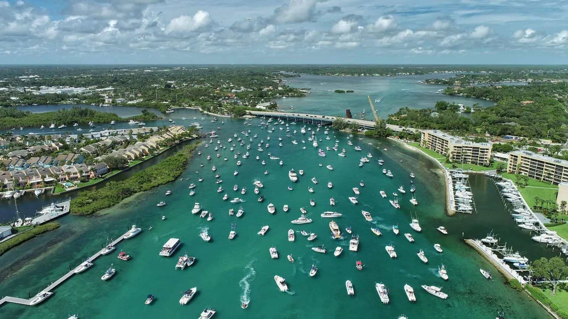 Double Decker Pontoon with a Slide in Jupiter/Peanut Island