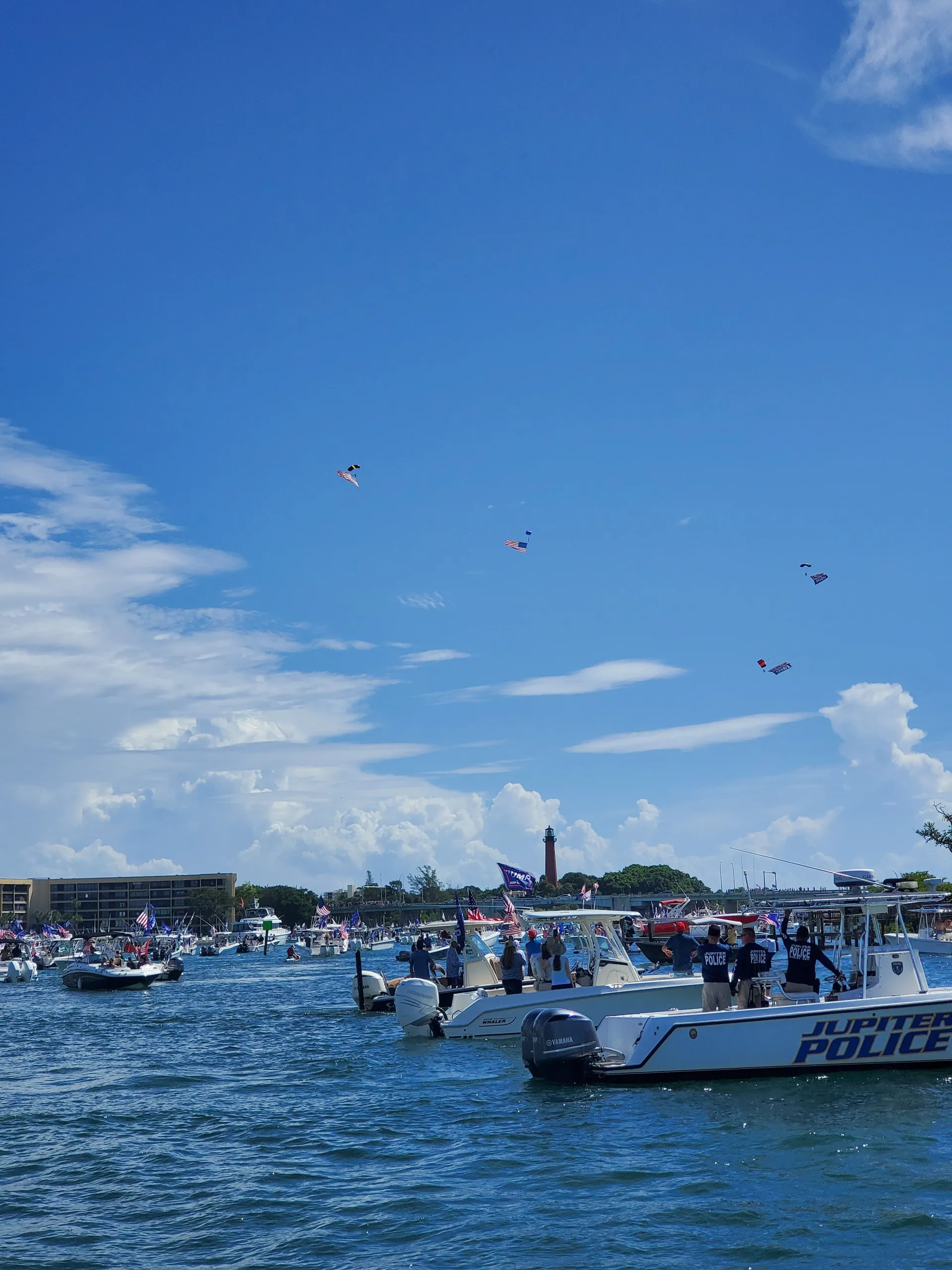Double Decker Pontoon with a Slide in Jupiter/Peanut Island