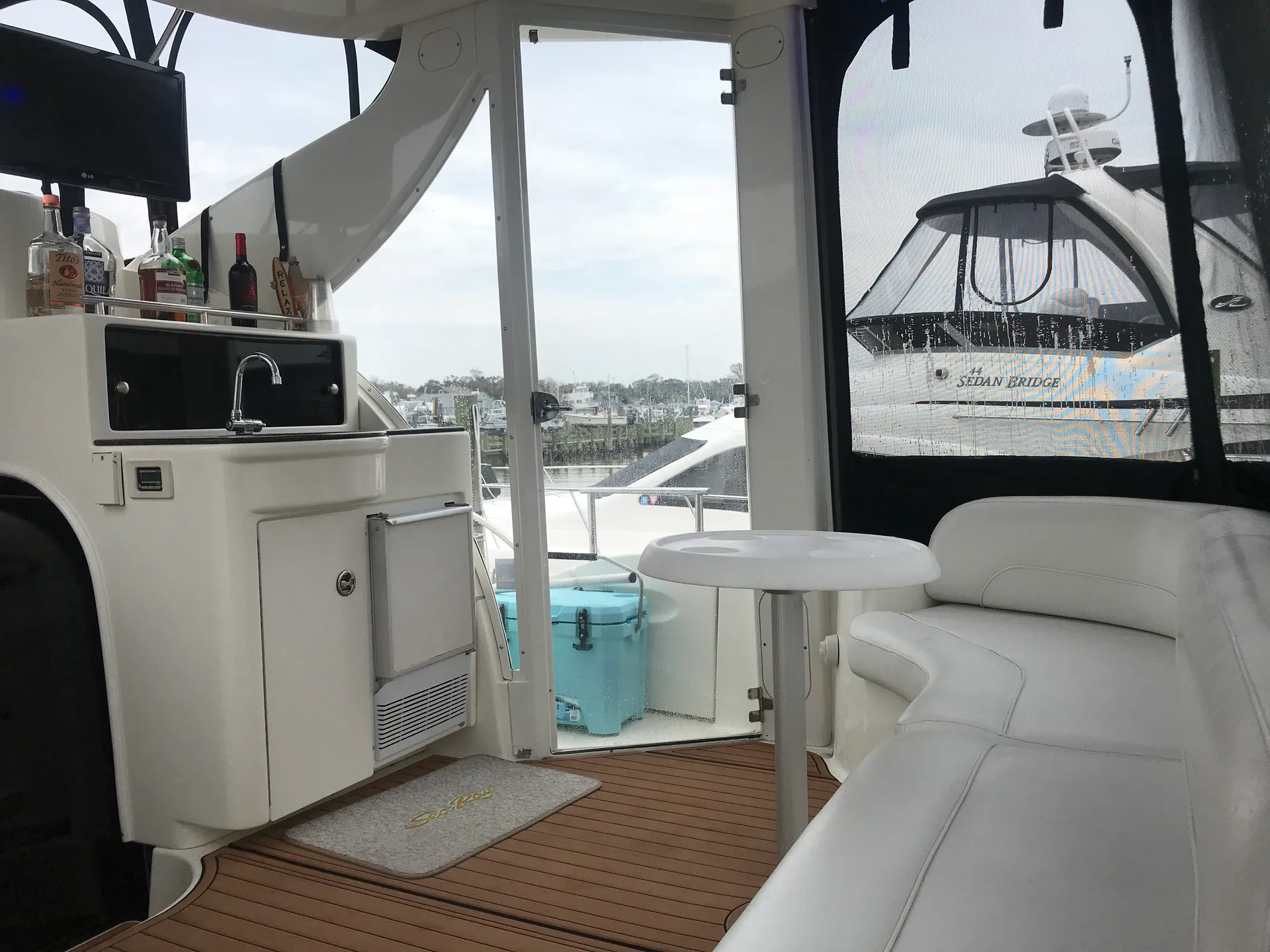 Chartered 459 Motor Yacht Rental Package