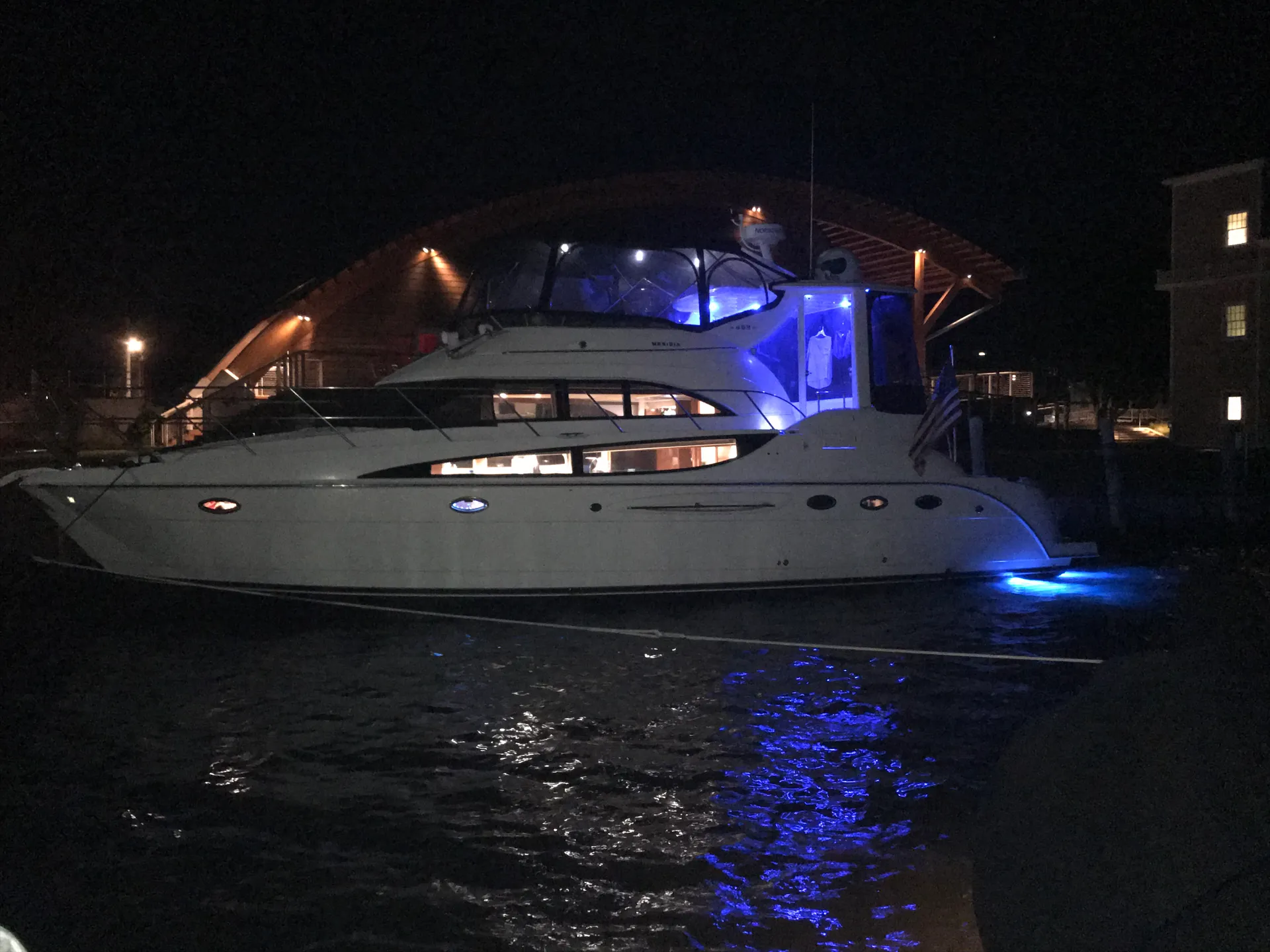 Chartered 459 Motor Yacht Rental Package