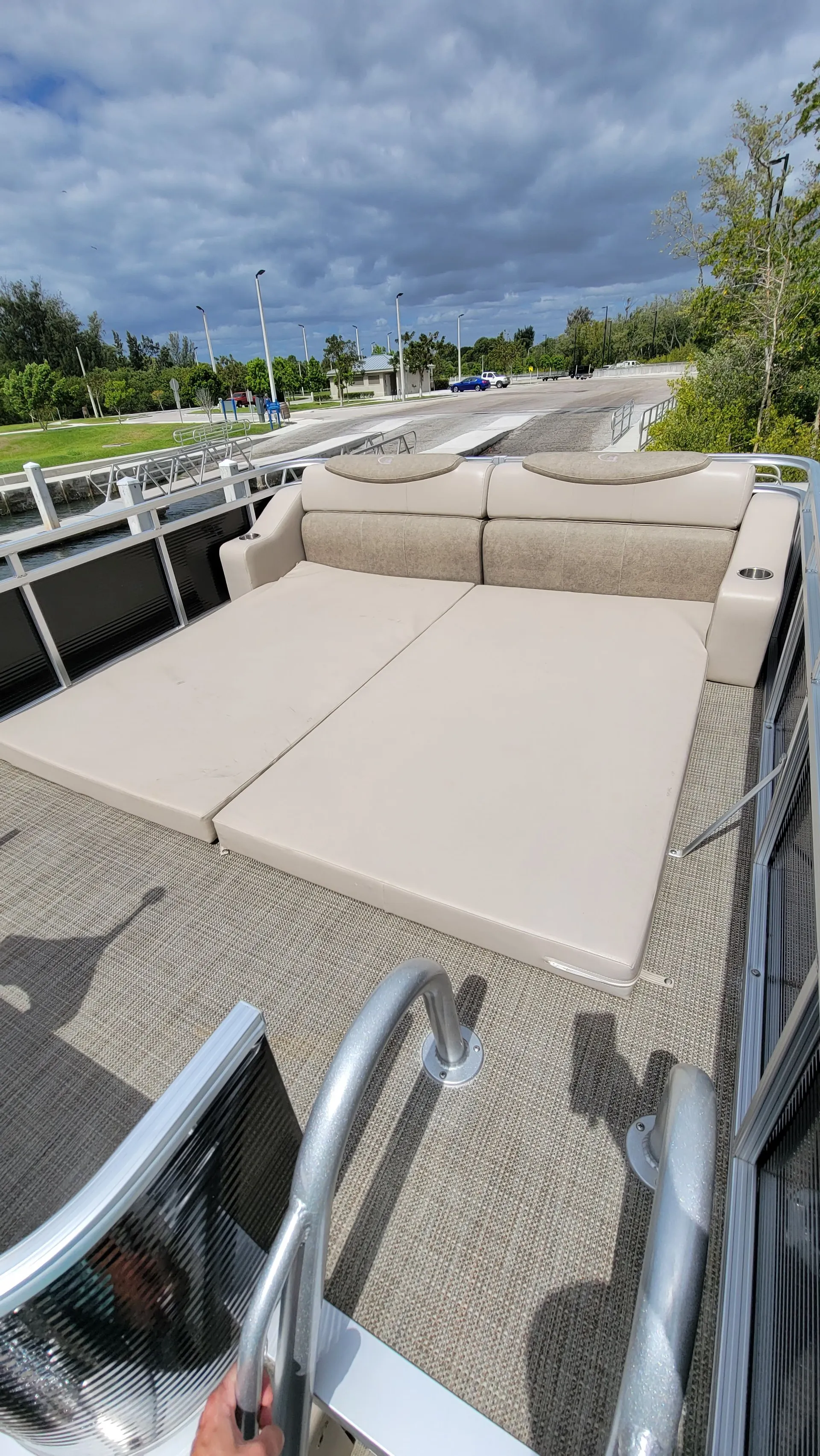 Double Decker Pontoon with a Slide in Jupiter/Peanut Island