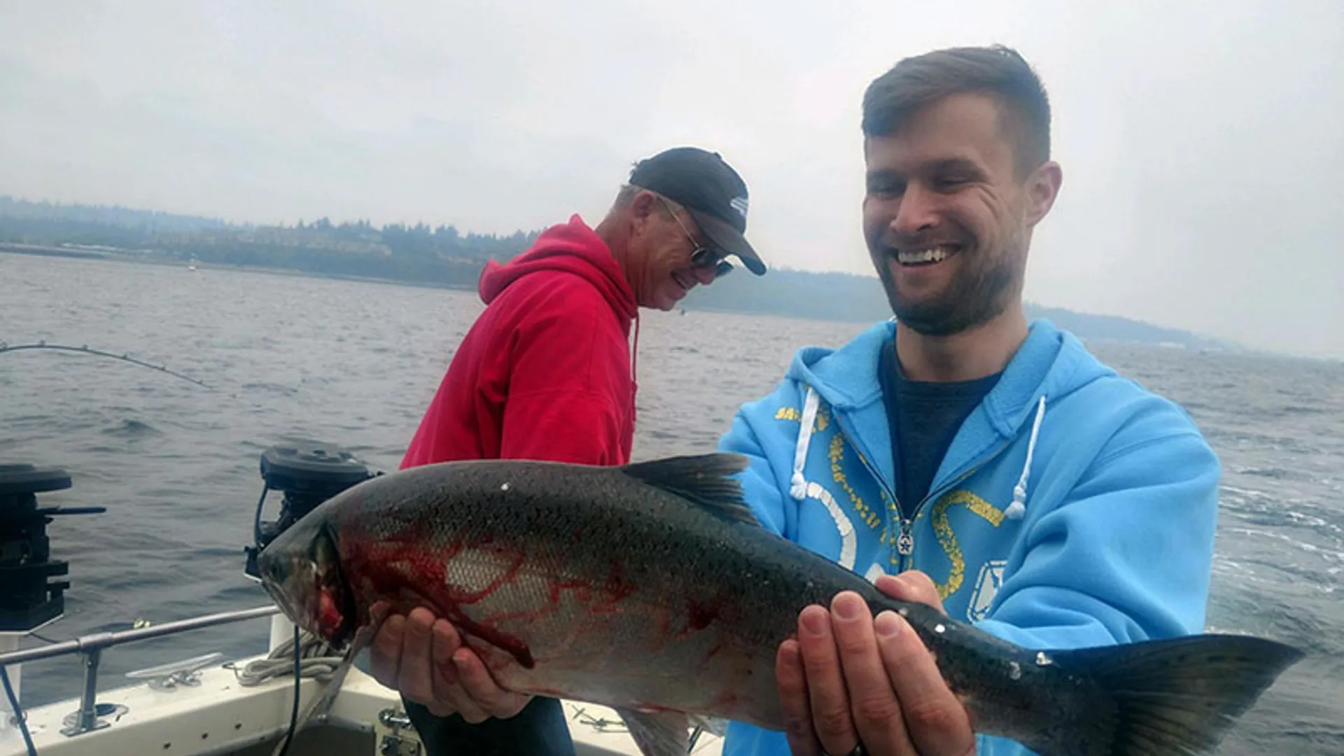 Salmon Fishing with Capt. Jeff in Edmonds, WA!