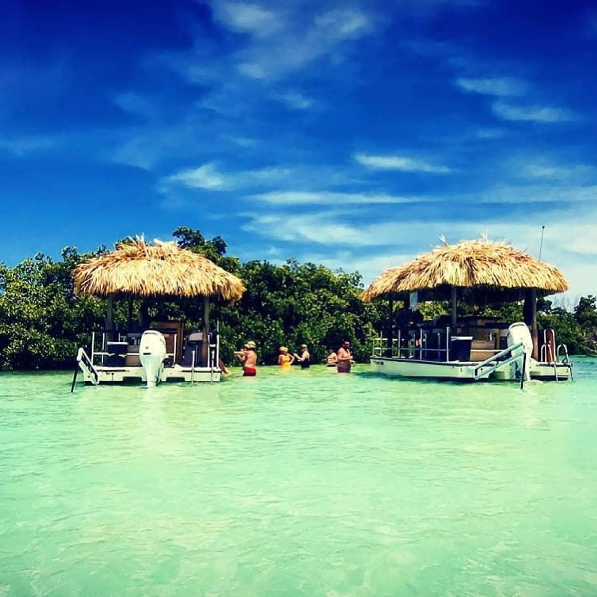Sandbars & Sunsets on a Tiki Boat