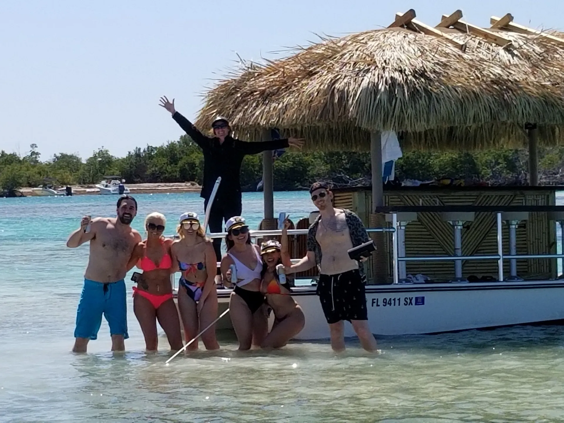 Sandbars & Sunsets on a Tiki Boat