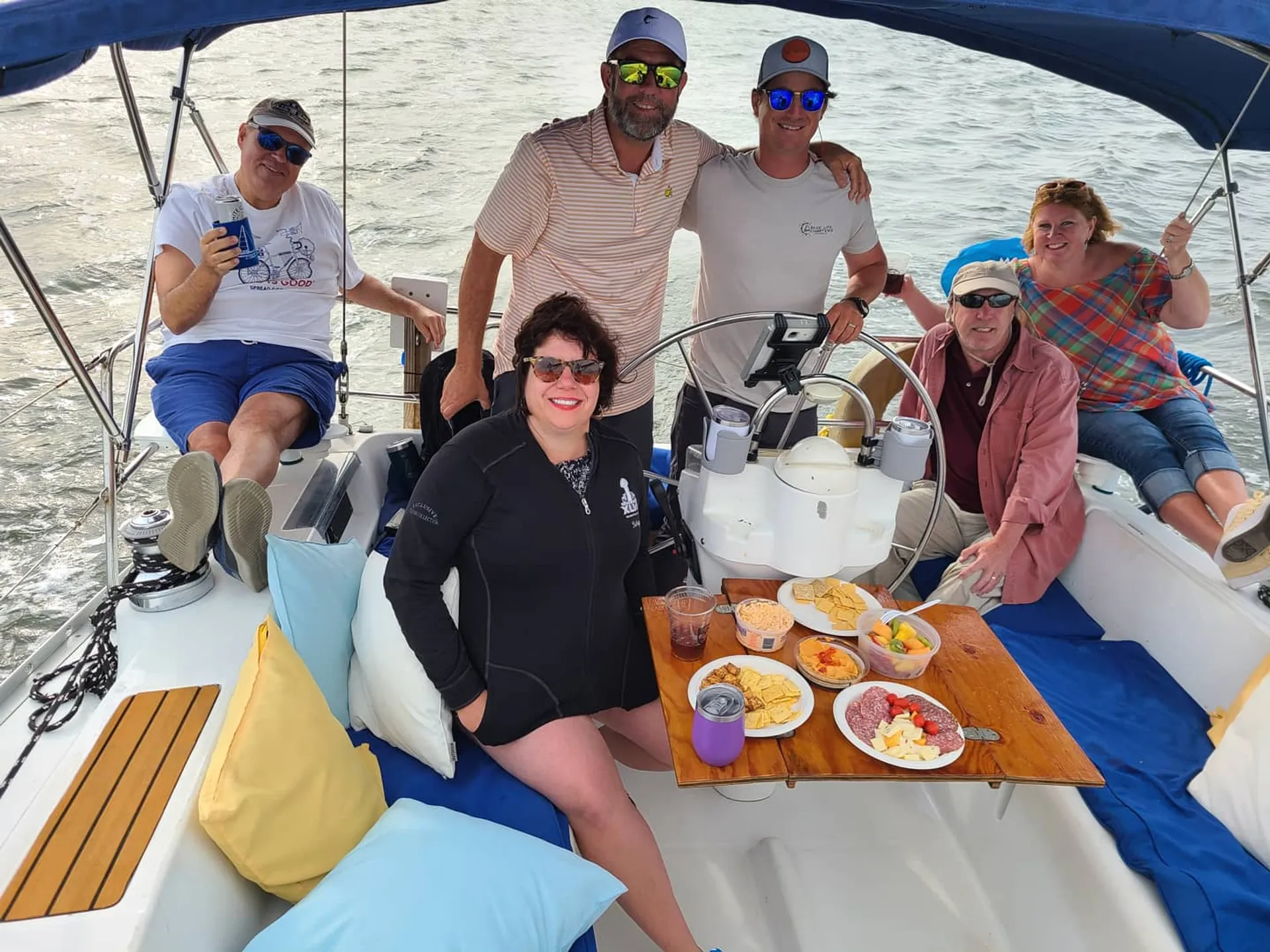 BYOB Sailing on a Luxury Monohull in the Charleston Harbor