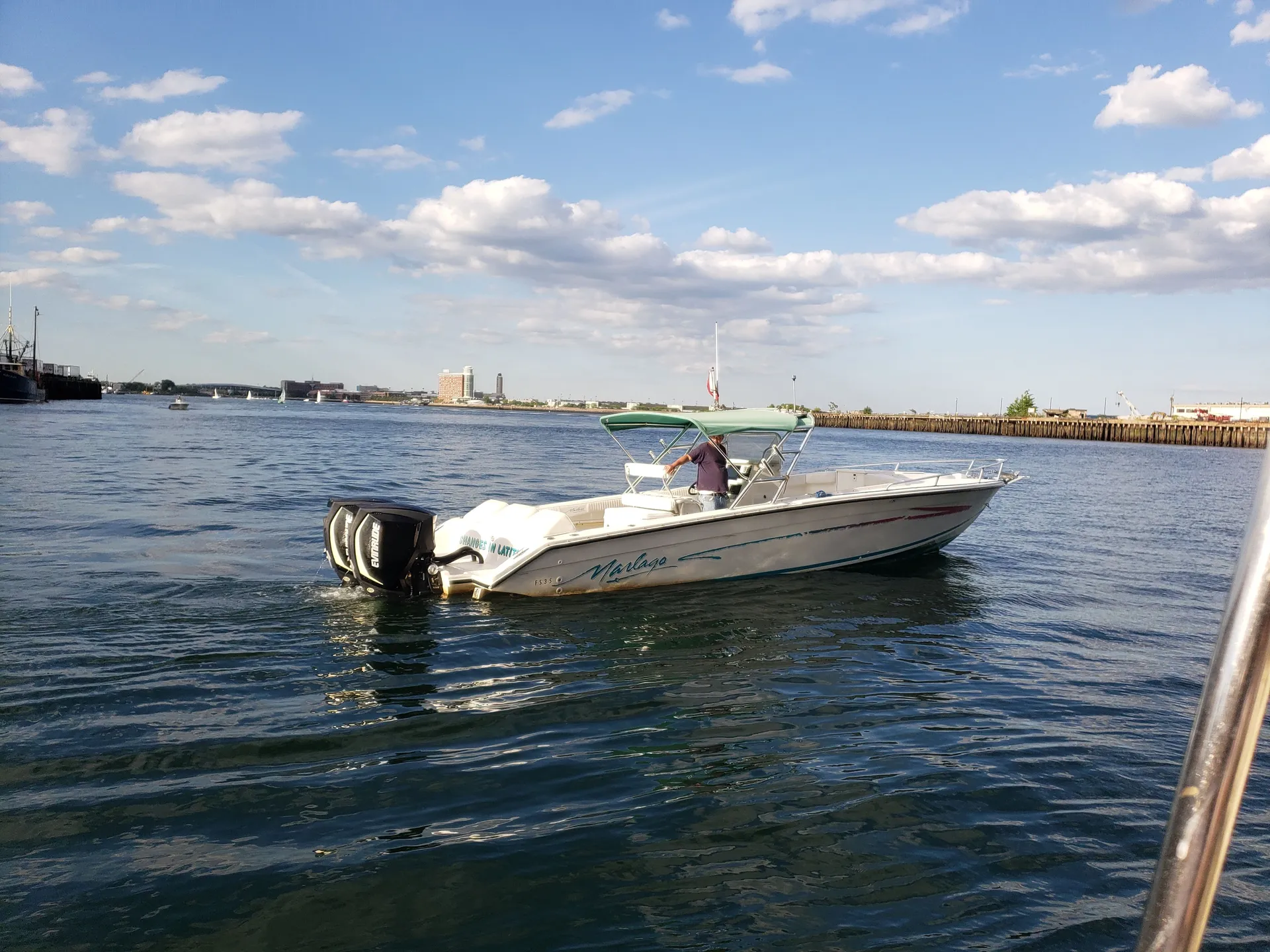 Our 35 Sport Cuddy is Family and Fishing Friendly!