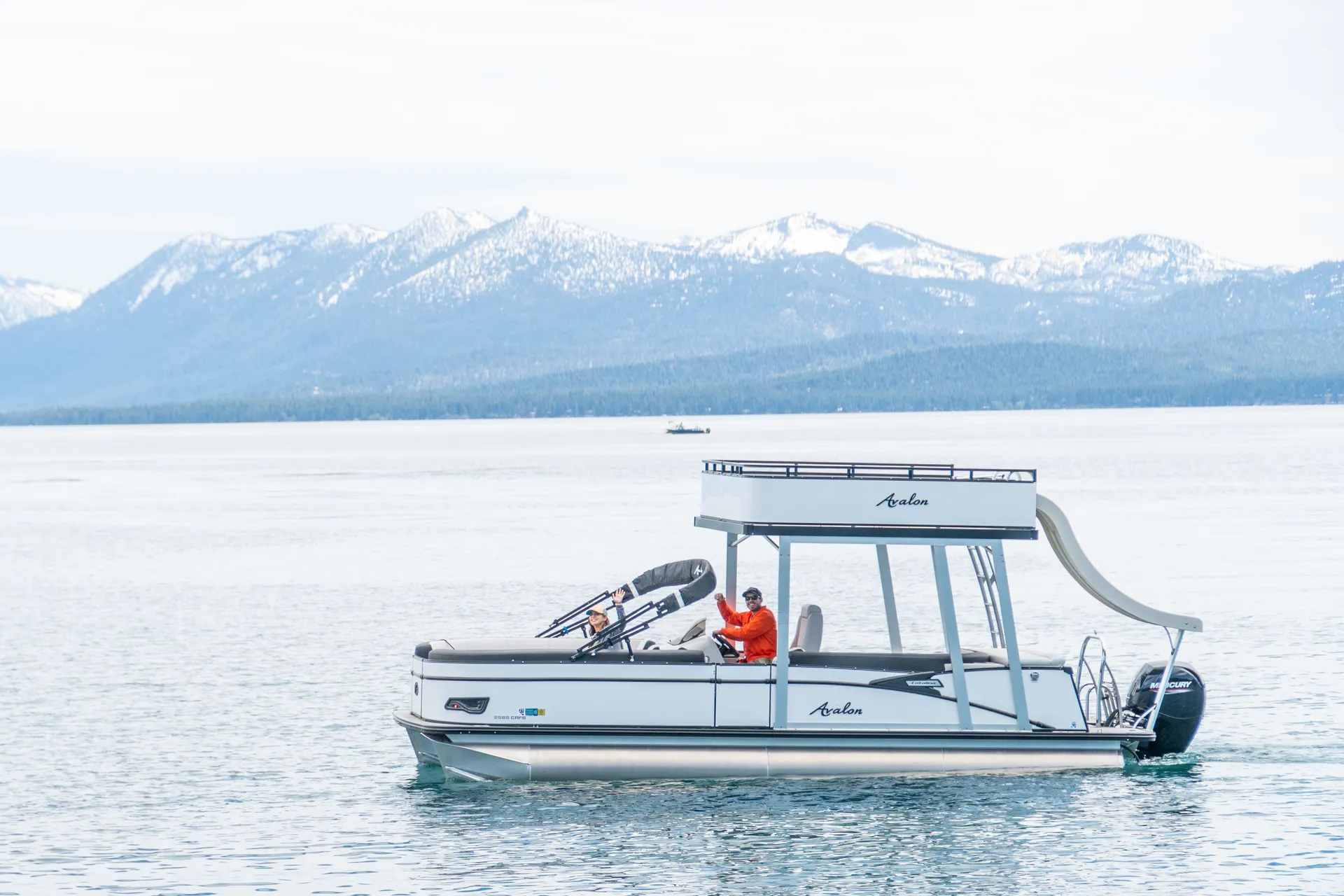 2021 Lake Tahoe Double Decker Pontoon Party Boat