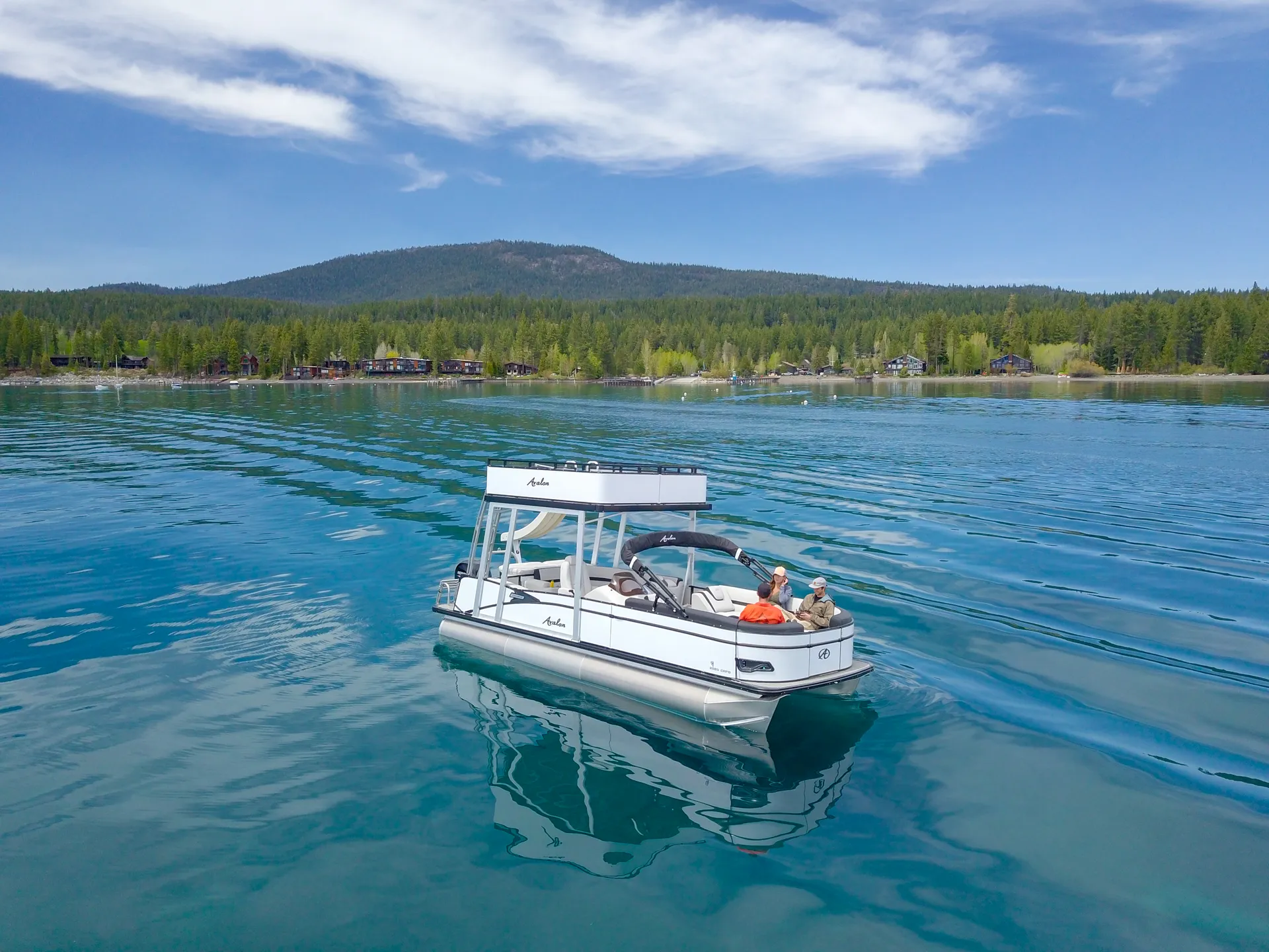 2021 Lake Tahoe Double Decker Pontoon Party Boat