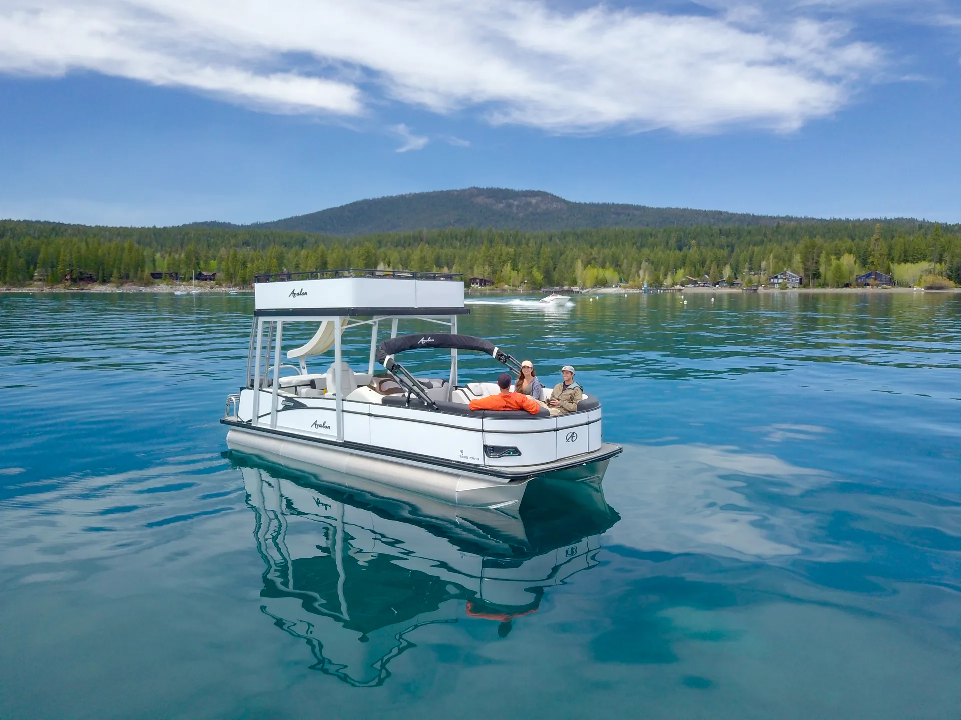 2021 Lake Tahoe Double Decker Pontoon Party Boat