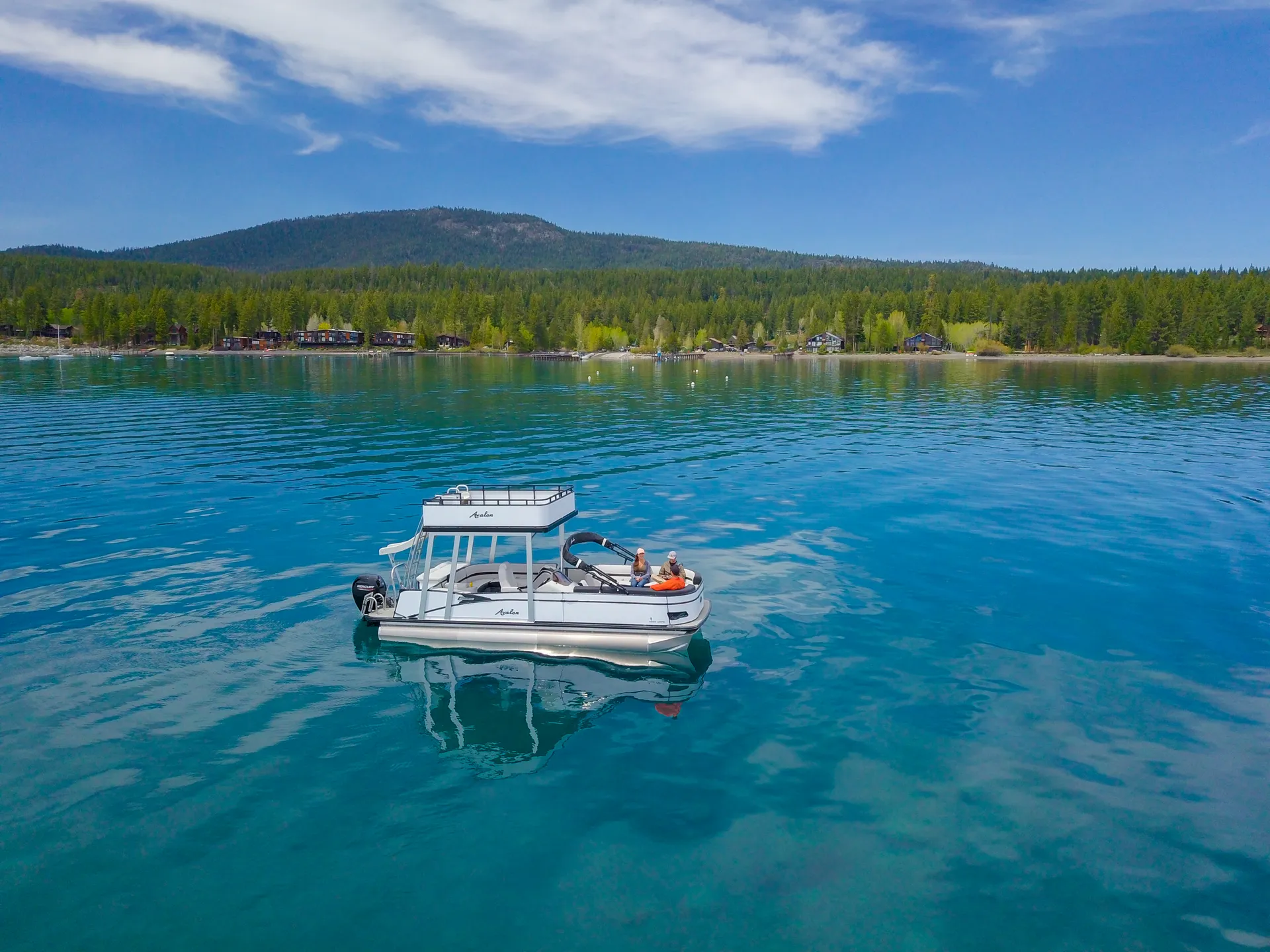 2021 Lake Tahoe Double Decker Pontoon Party Boat