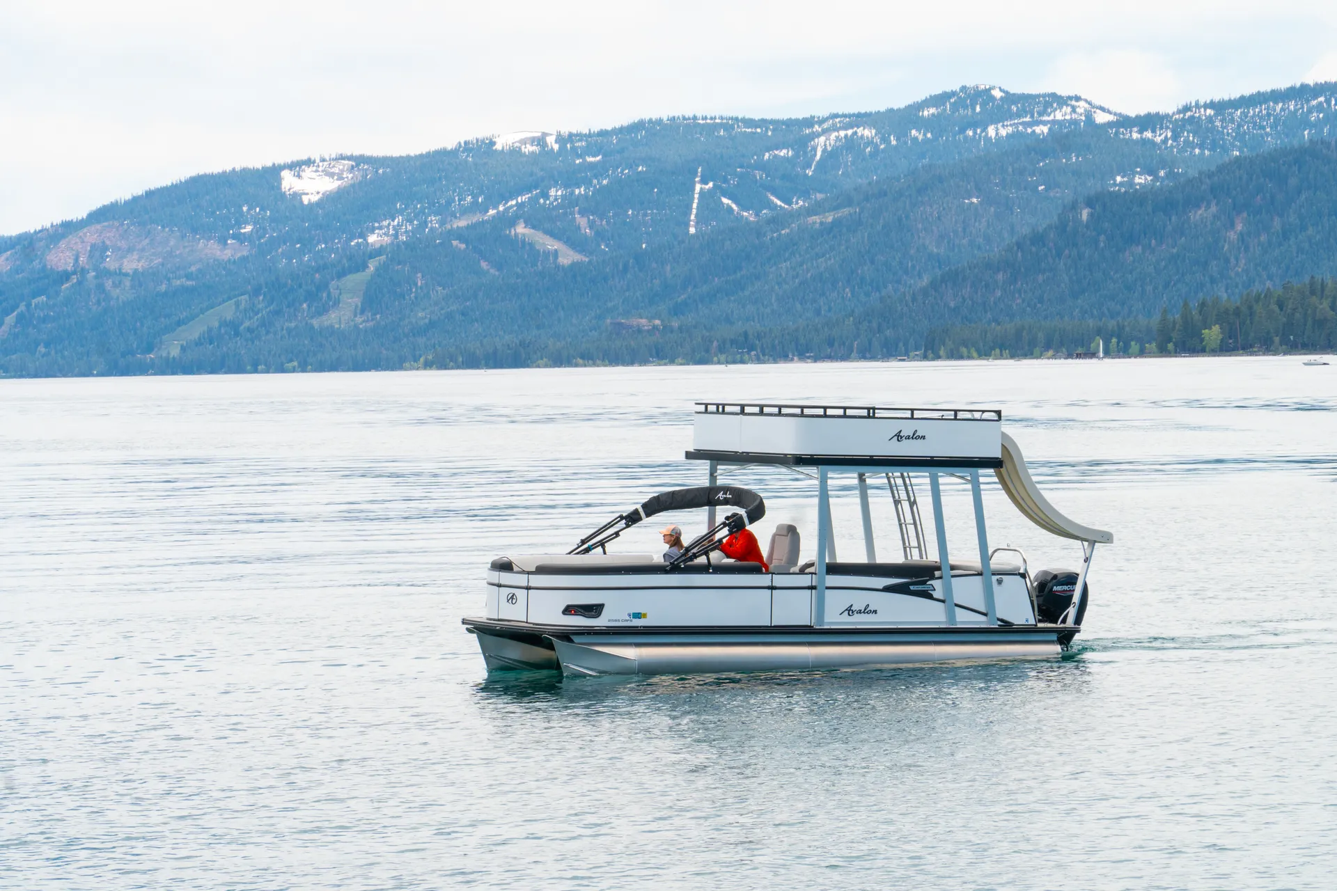 2021 Lake Tahoe Double Decker Pontoon Party Boat