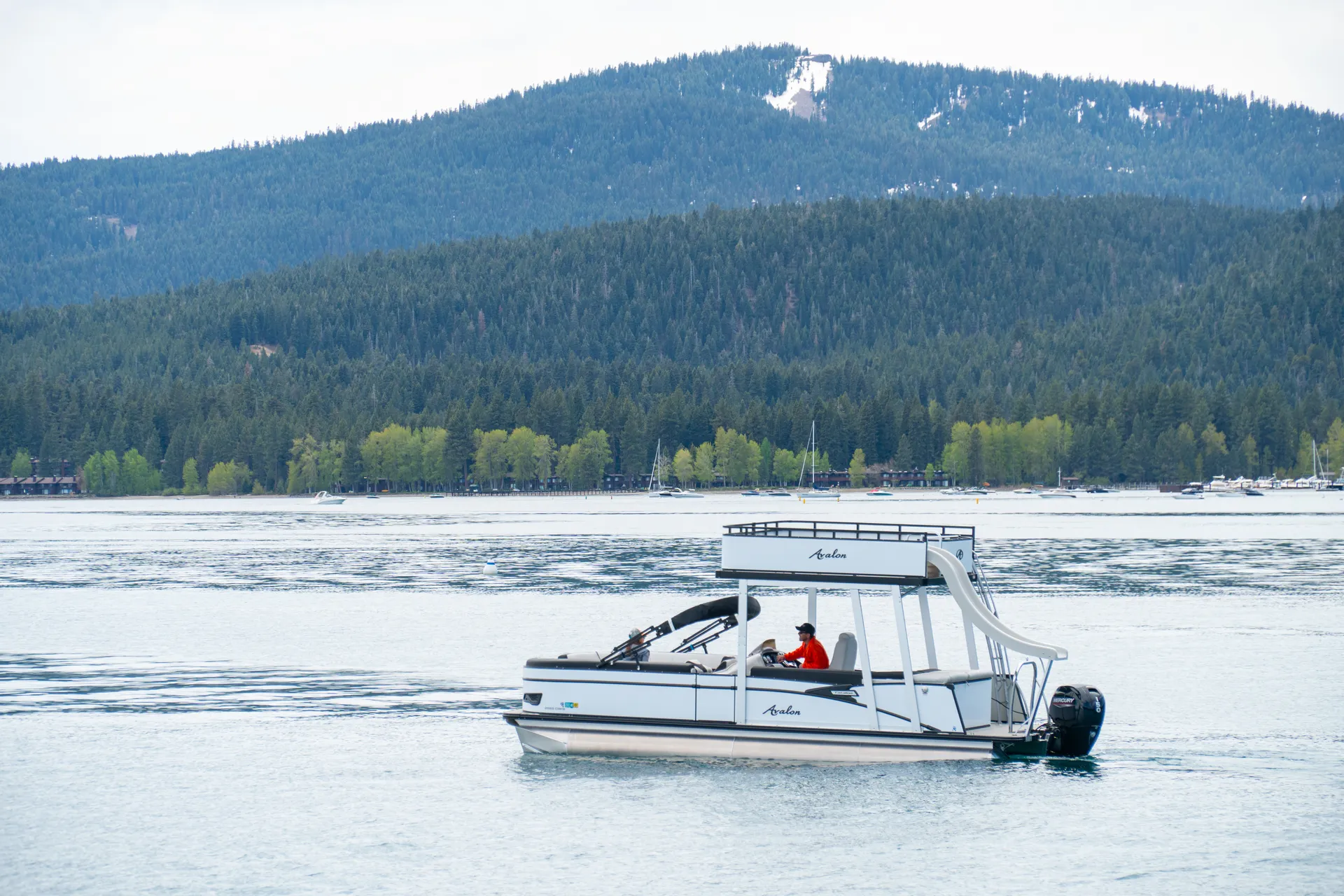 2021 Lake Tahoe Double Decker Pontoon Party Boat