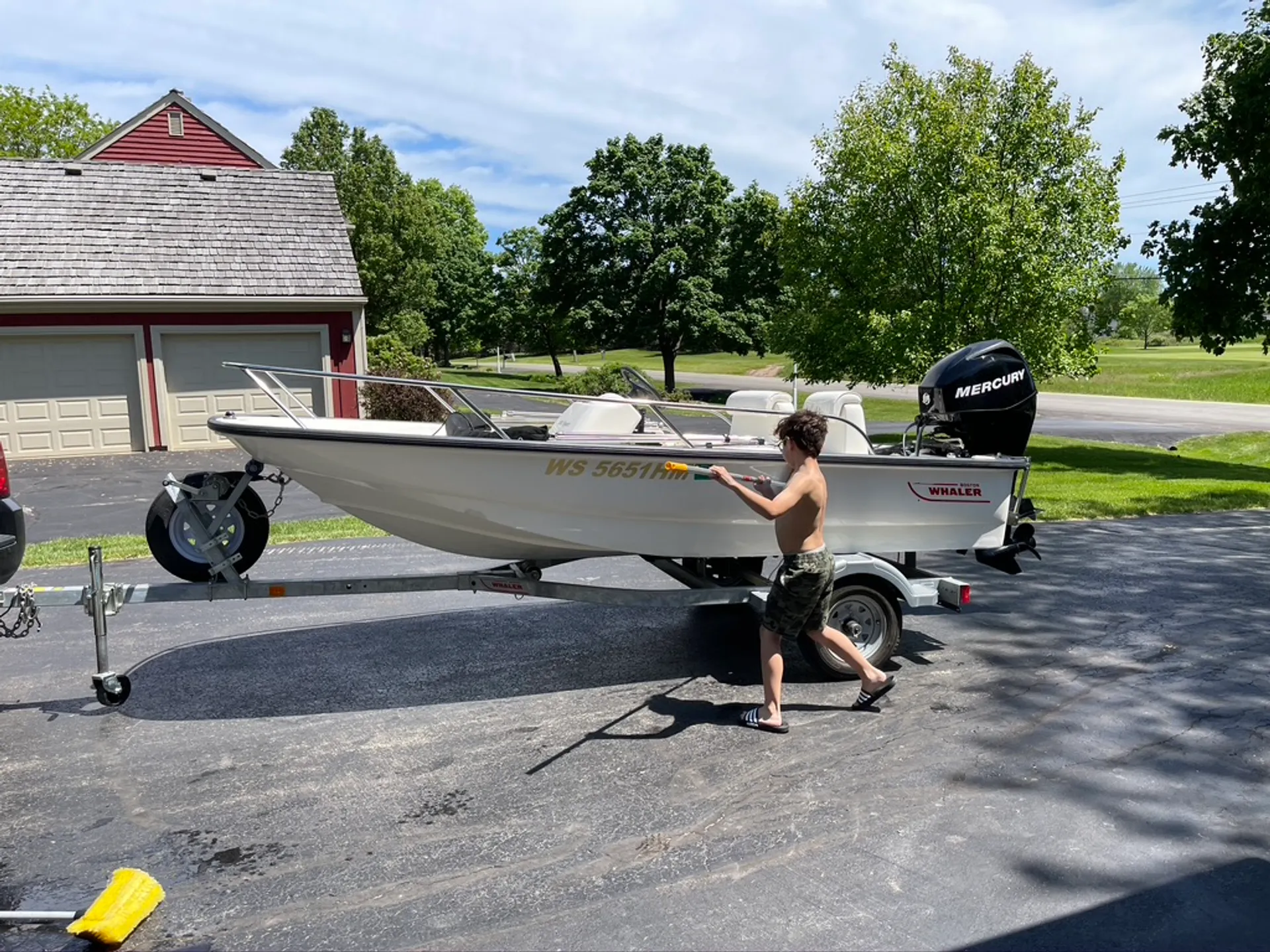 Boston Whaler 130 Sport w/40ELPT 4-S  in Ephraim, WI — photo 2