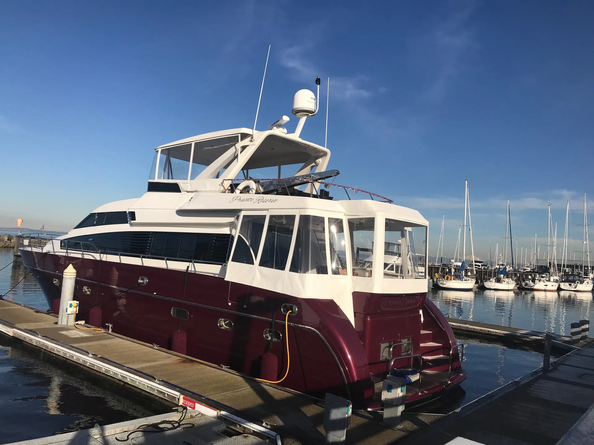 Luxury 67' yacht $100/hr off, Seattle, San Juans, Sailgate 13 guests 