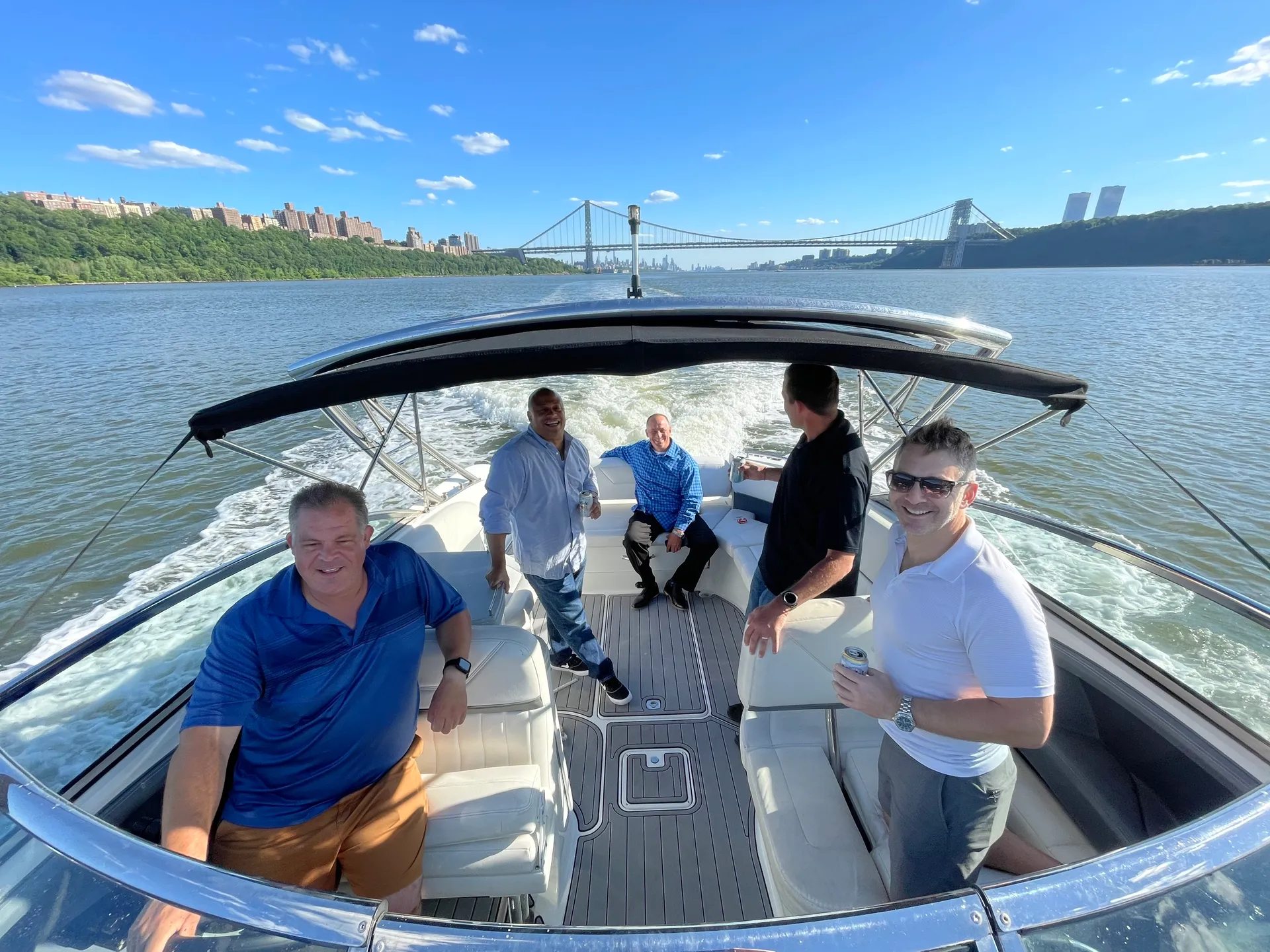 Private NYC Harbor, NYC Skyline cruise and Hudson River