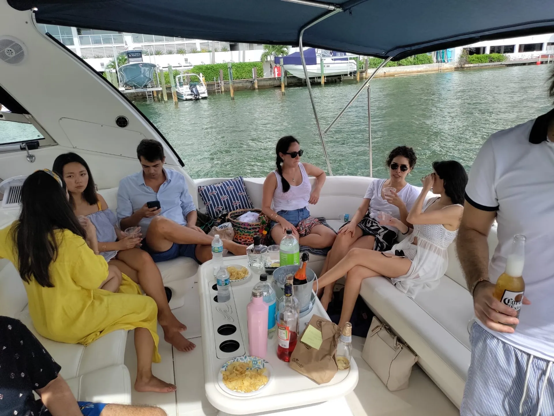 51ft Sea Ray – Miami Beach, Collins Avenue Pickup