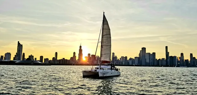 Rent a Lagoon Boats catamaran in Chicago, IL near me