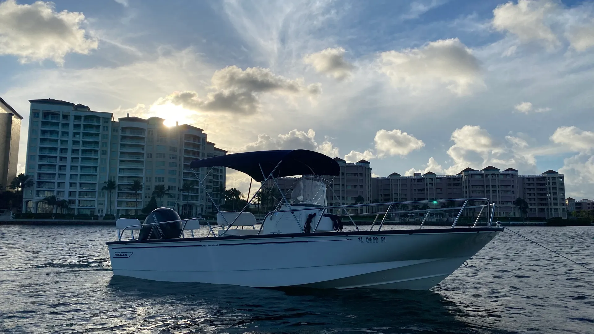 Cruise in Style! 21' Boston Whaler Fits Up to 9