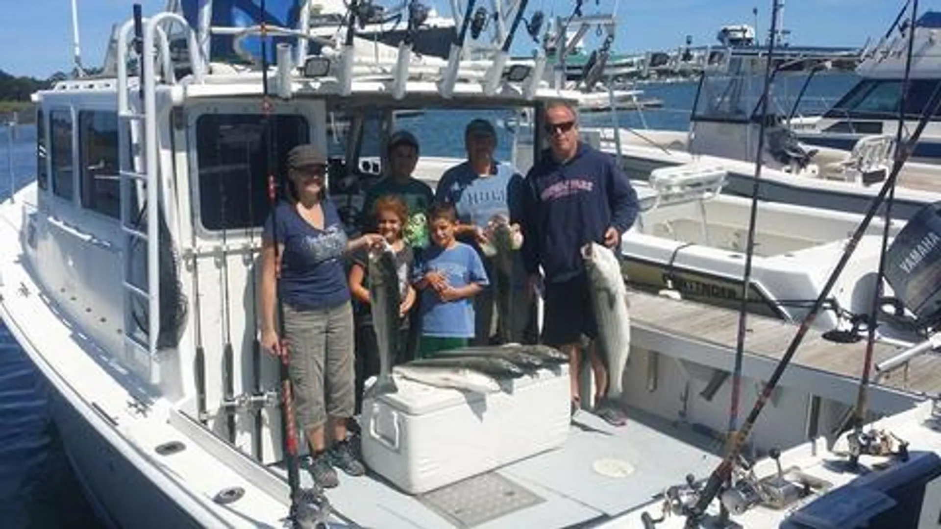 BayState Sport Fishing Charter w Capt. Ronnie