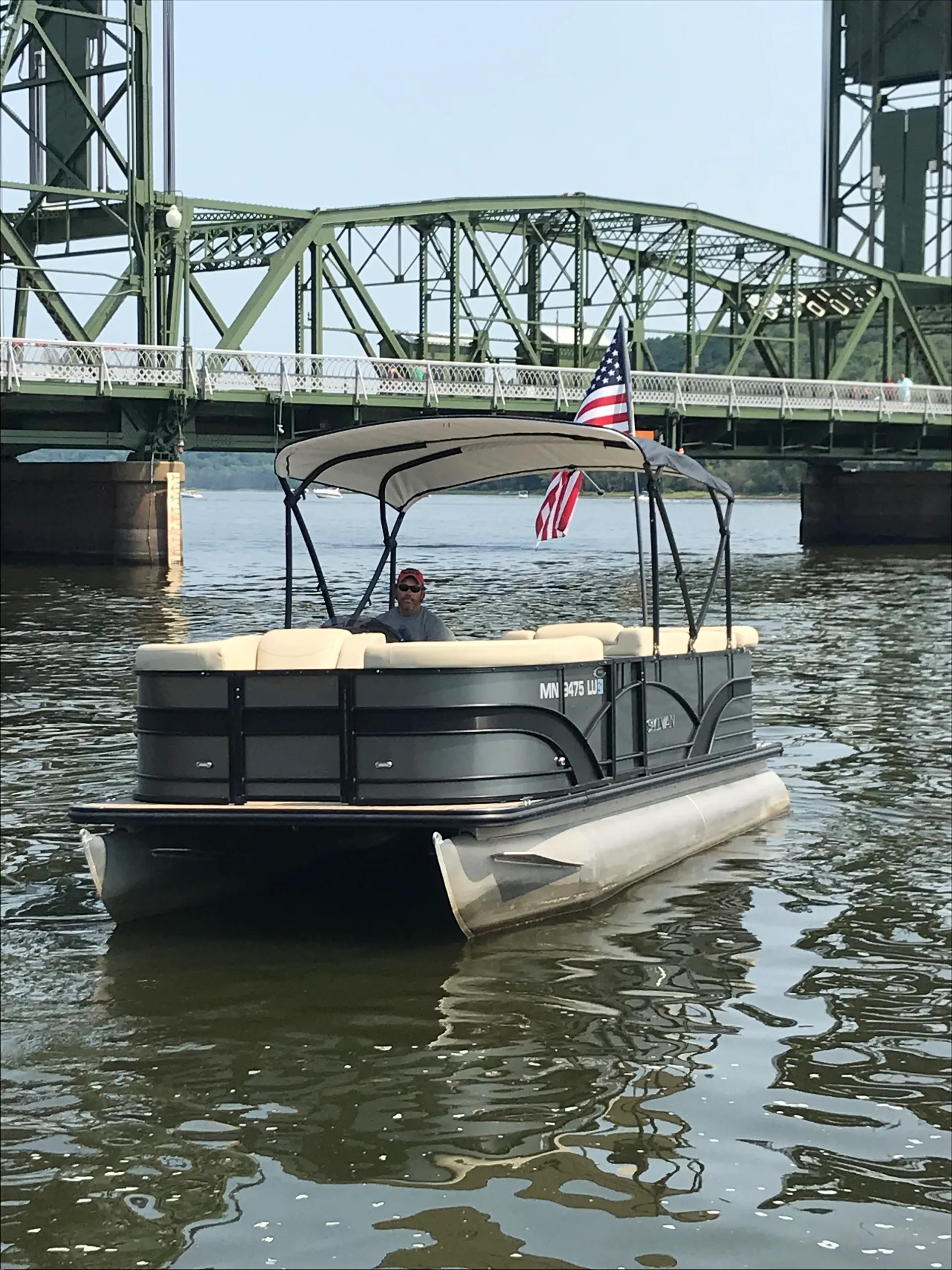 St. Croix River Cruise on 2019 Sylvan Pontoon