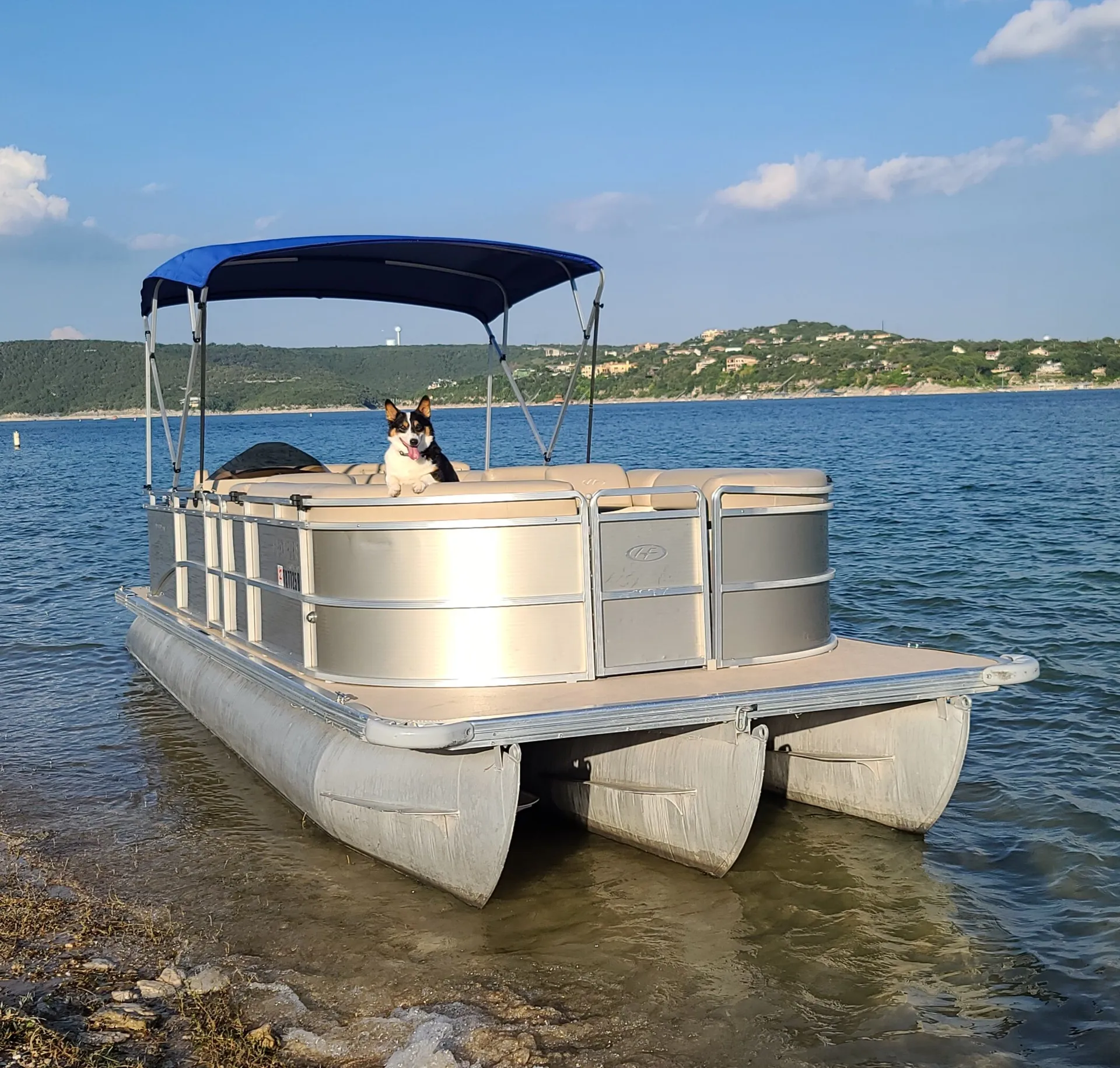 Harris FloteBote 240 Cruiser SL Triple Tube w/150L 4-S in Leander, TX — photo 2