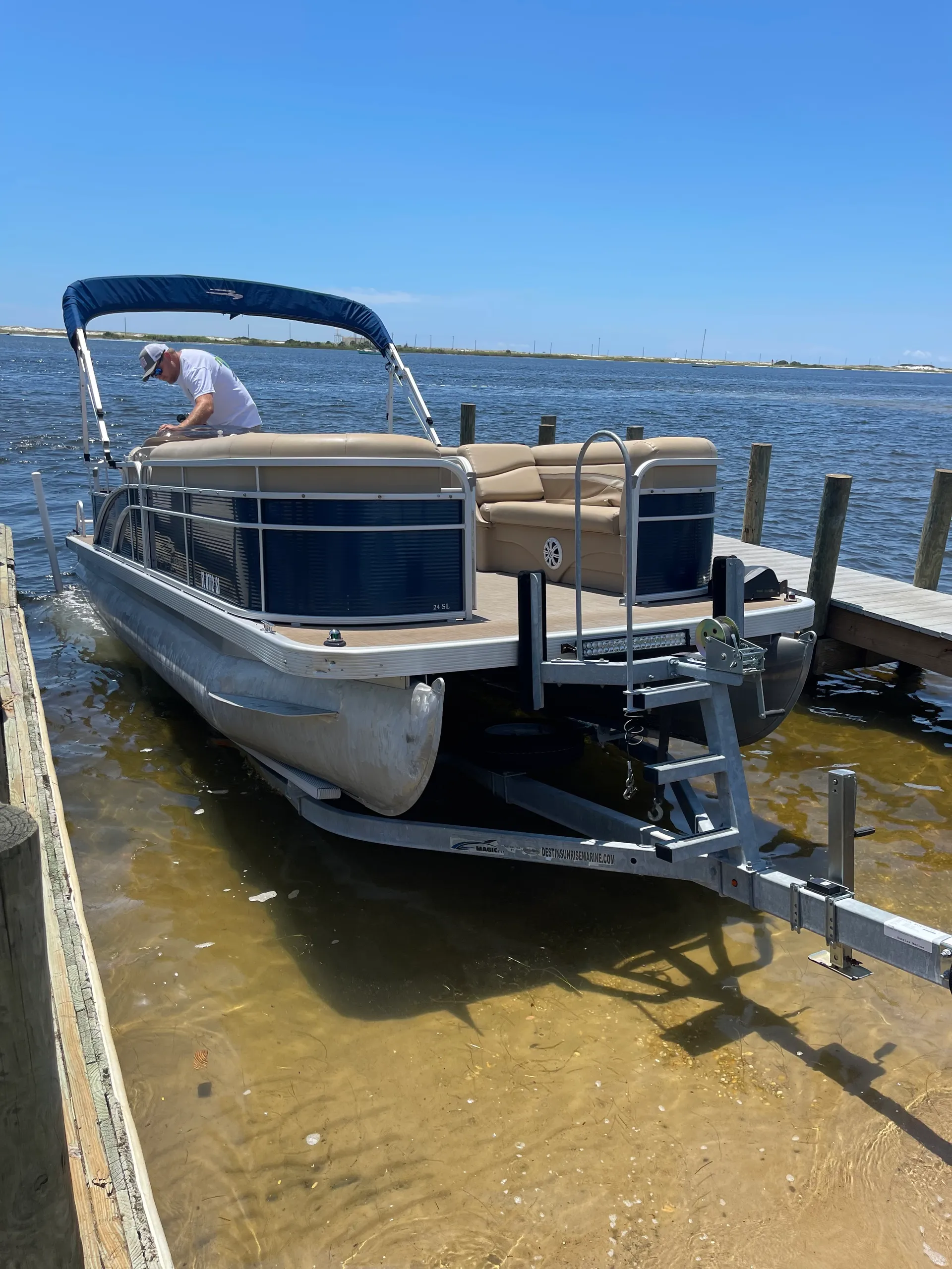 Delivery Available: 24ft Bennington Pontoon Boat