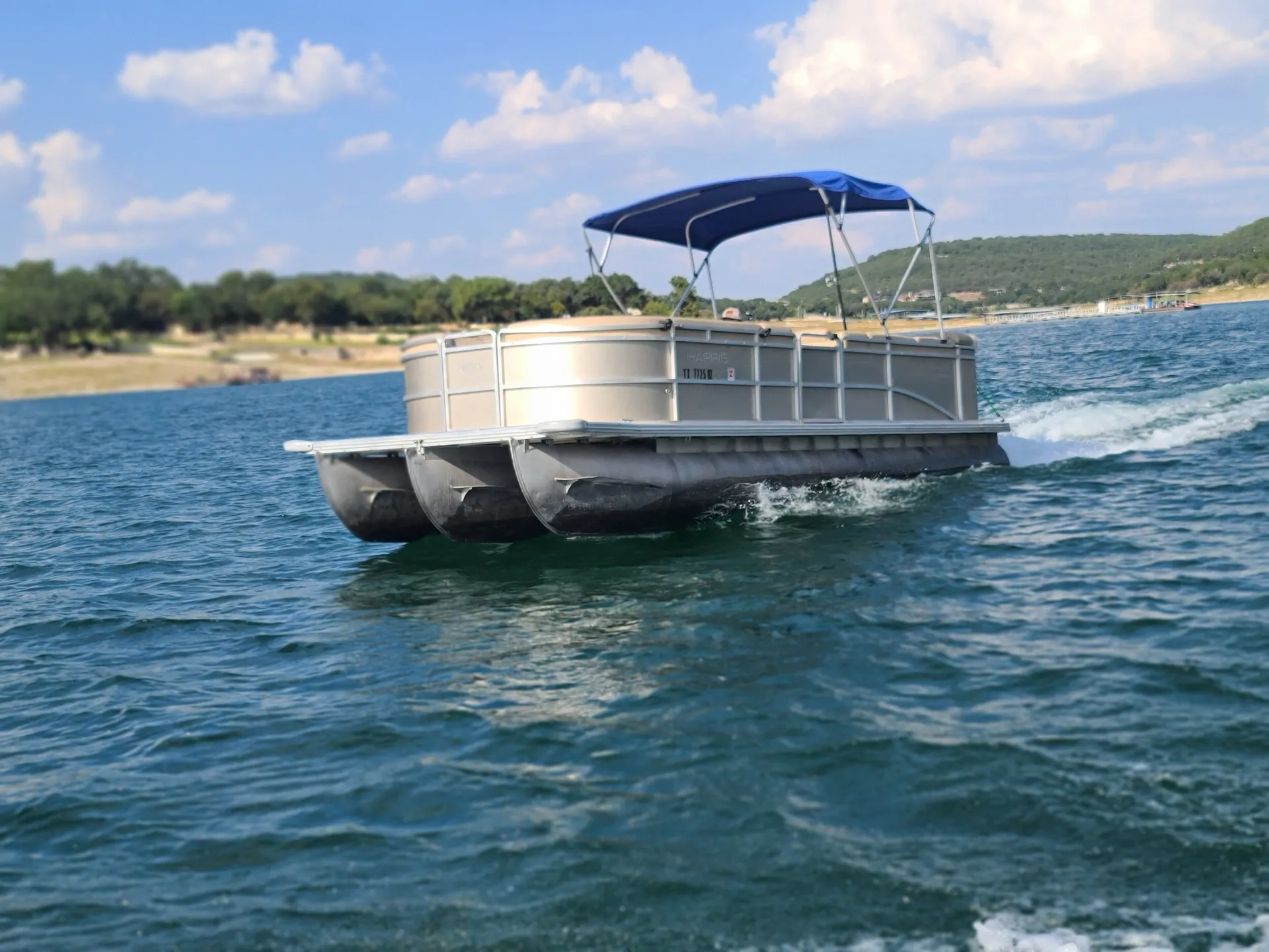 Harris FloteBote 240 Cruiser SL Triple Tube w/150L 4-S in Leander, TX — photo 5