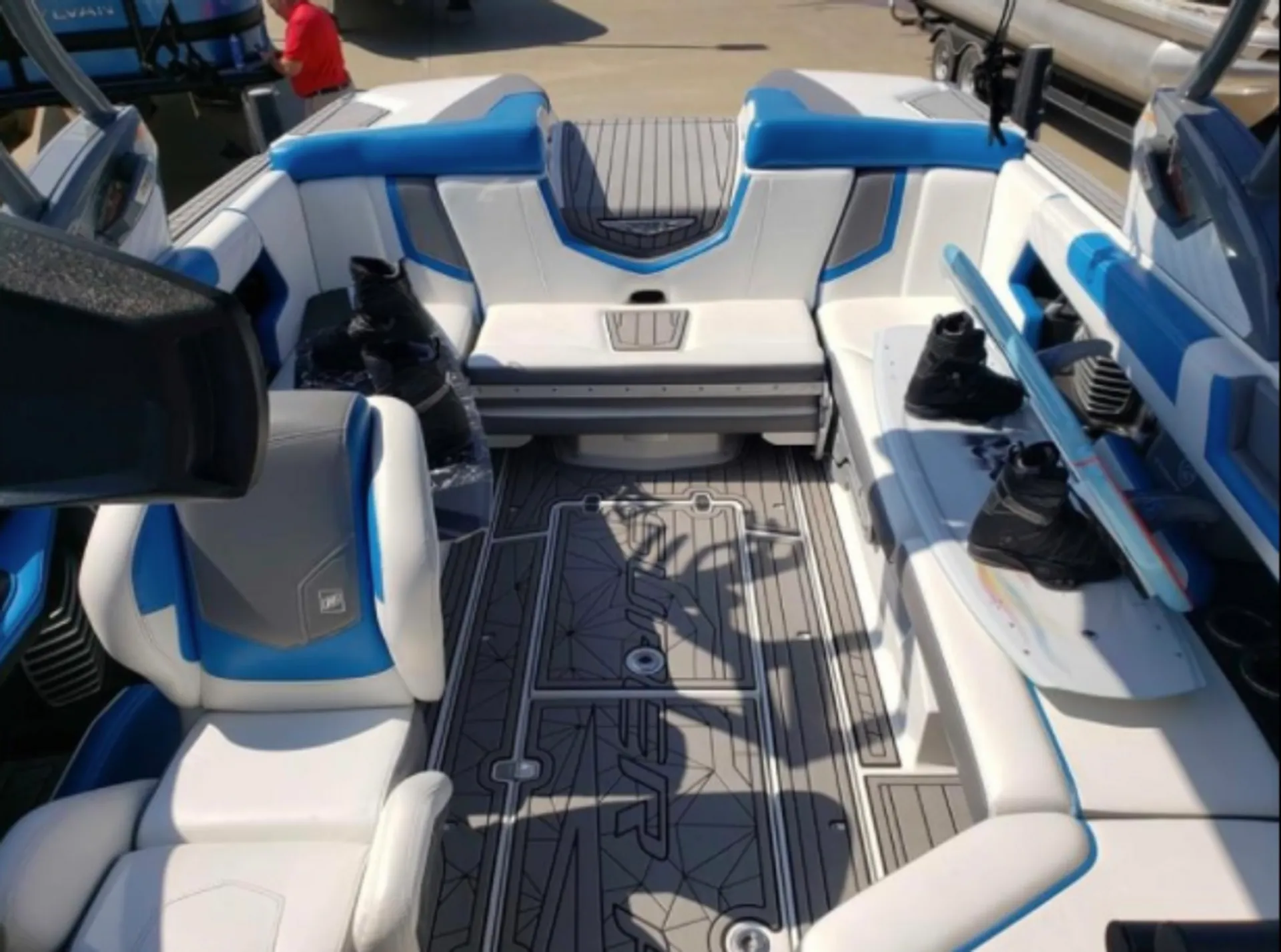 Crab island excursion & Wakesurf session on a 2025 Nautique G23 