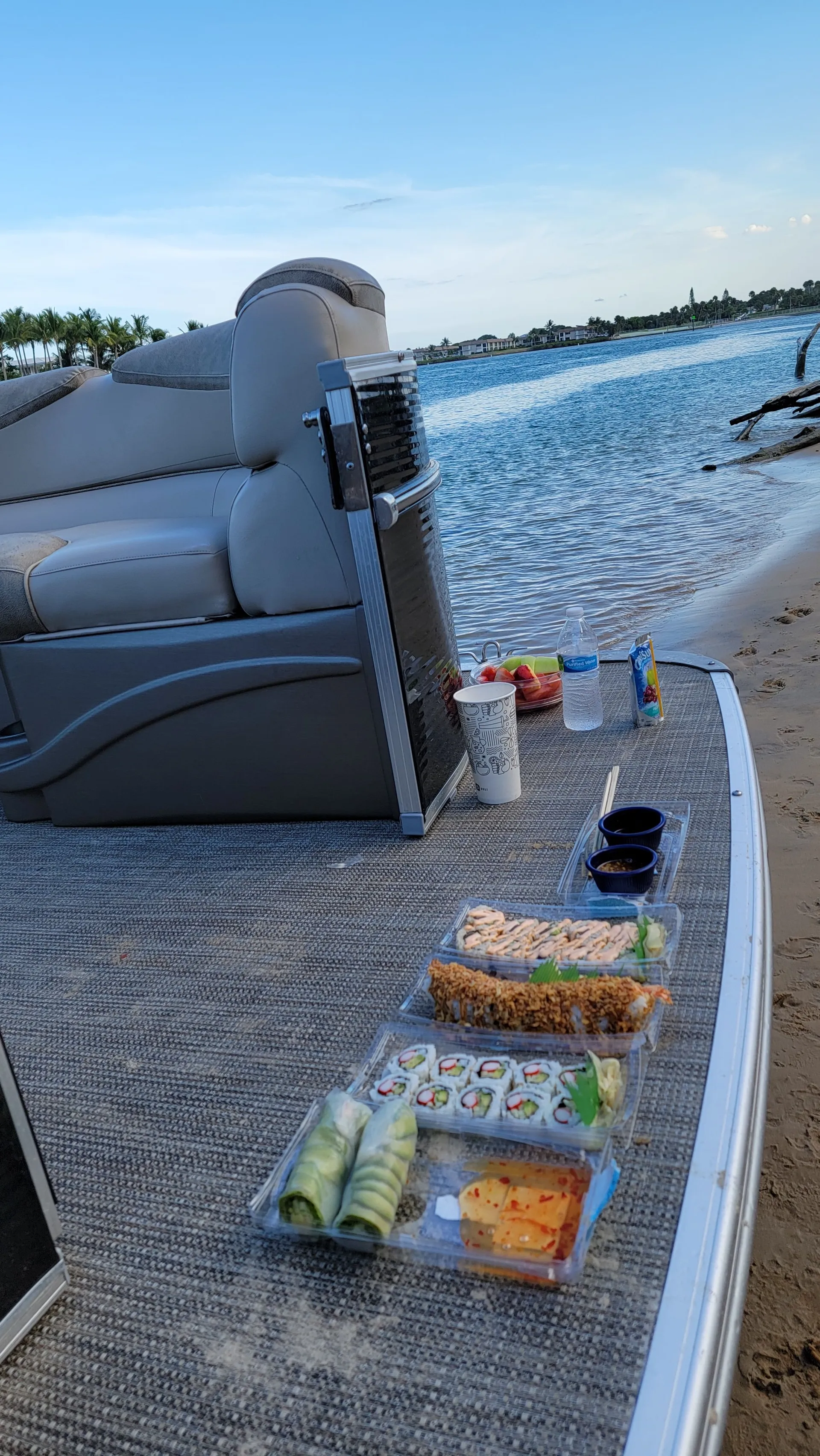 Double Decker Pontoon with a Slide in Jupiter/Peanut Island