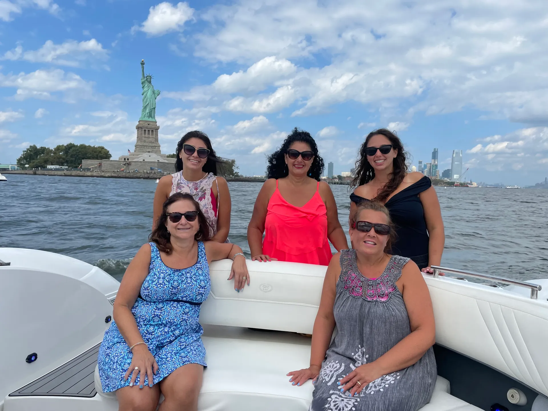 Private NYC Harbor, NYC Skyline cruise and Hudson River