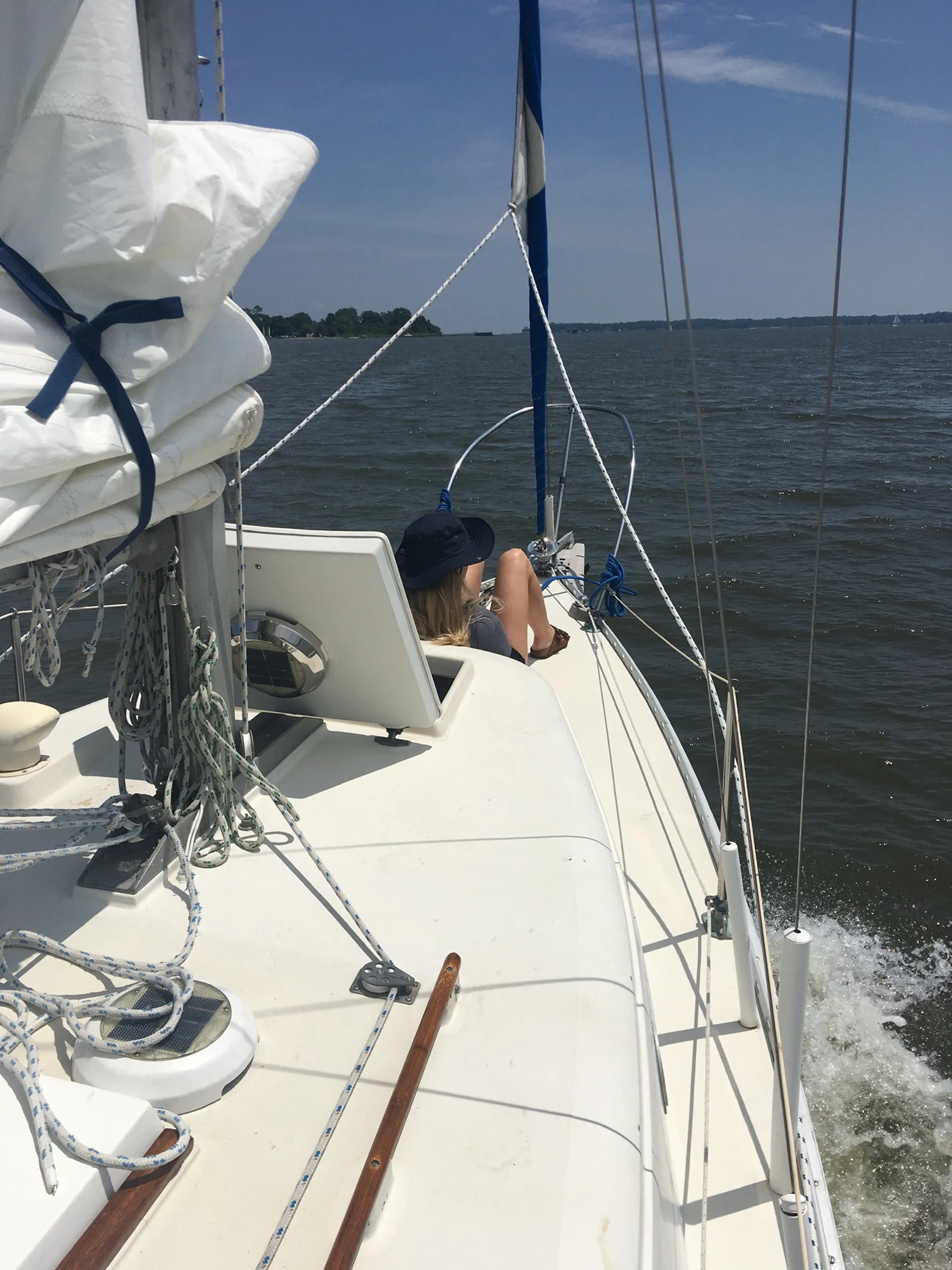 Excellent Chesapeake sailing onboard Windsnap