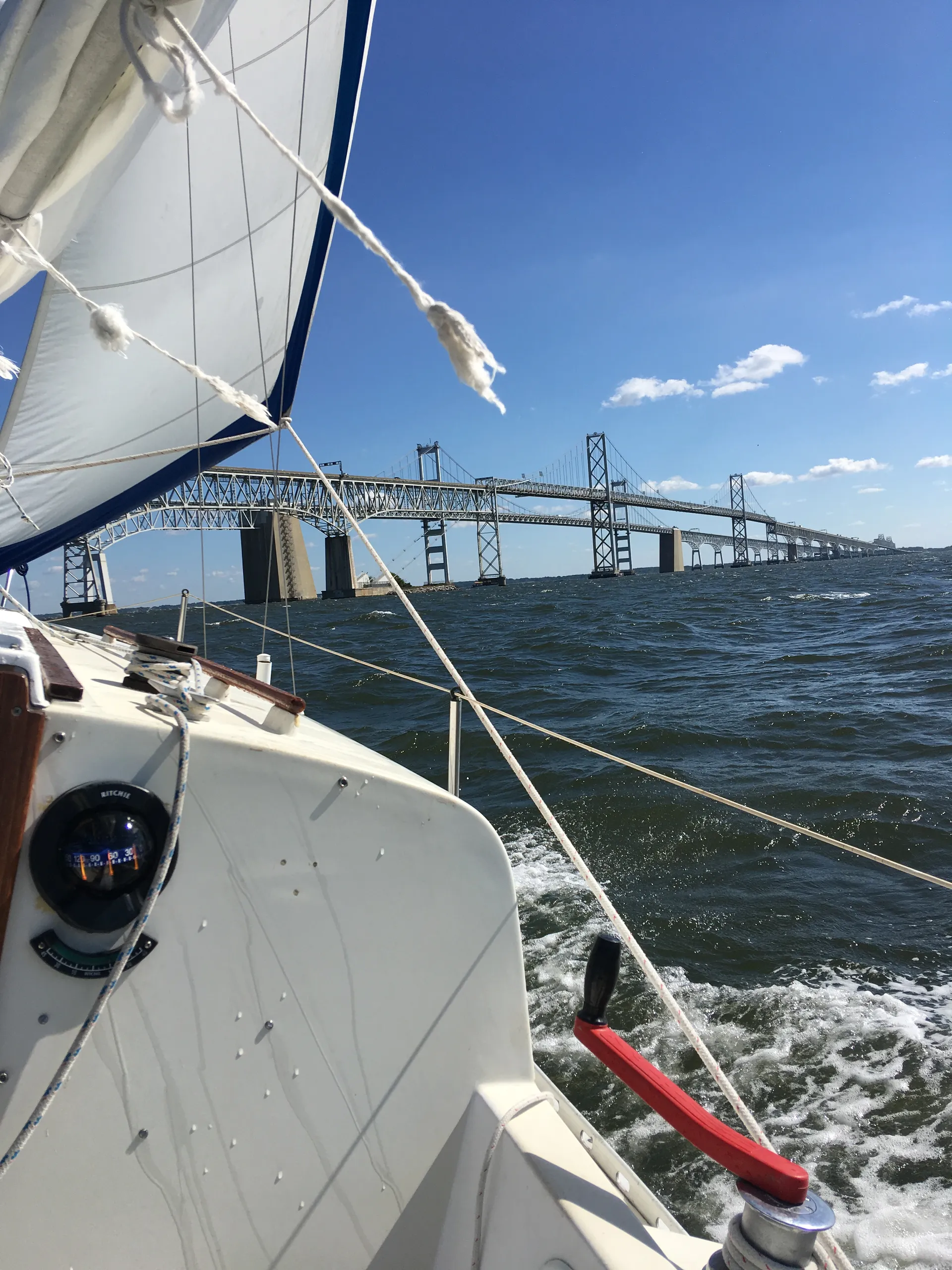 Excellent Chesapeake sailing onboard Windsnap