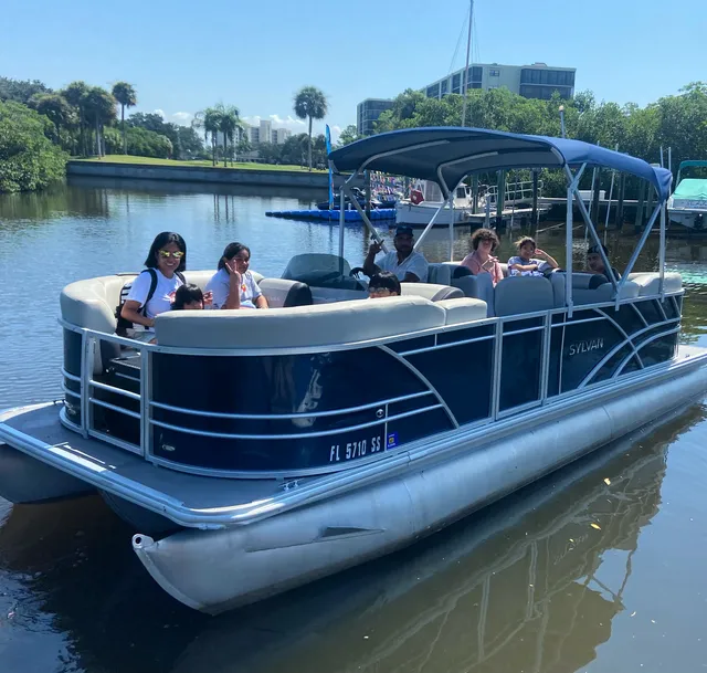 Rent a Sweetwater pontoon in Clearwater, FL near me