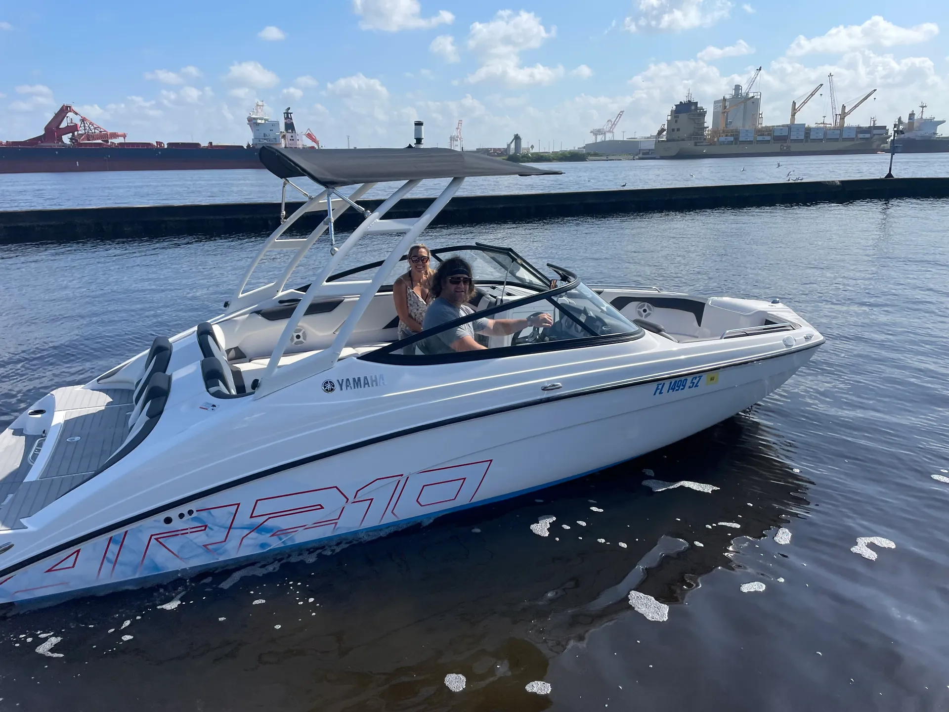 2021 Yamaha Jet Boat for charter in Tampa!