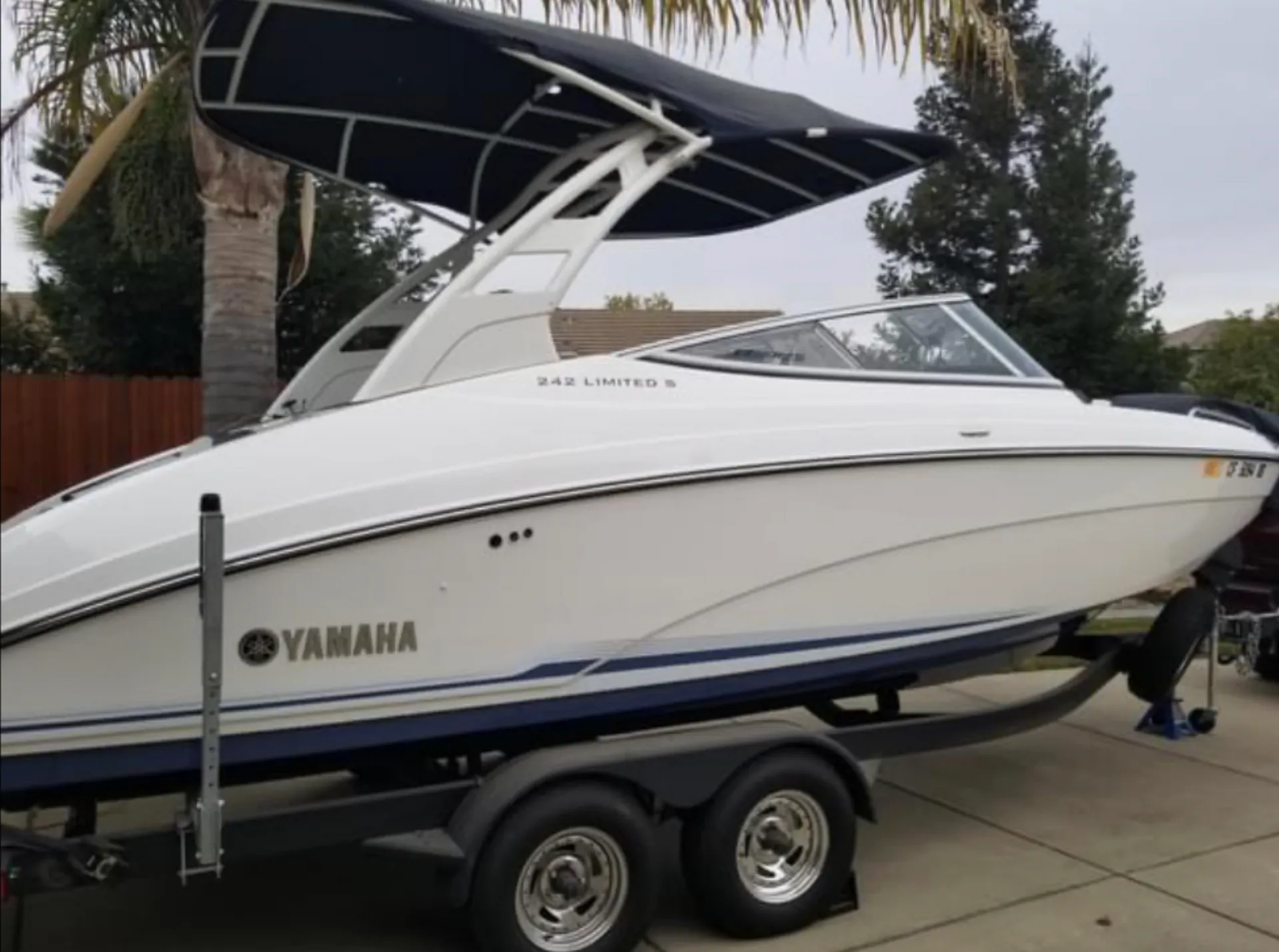 YAMAHA 242 LIMITED S E-SERIES W/TRAILER in Woodland, CA — photo 4
