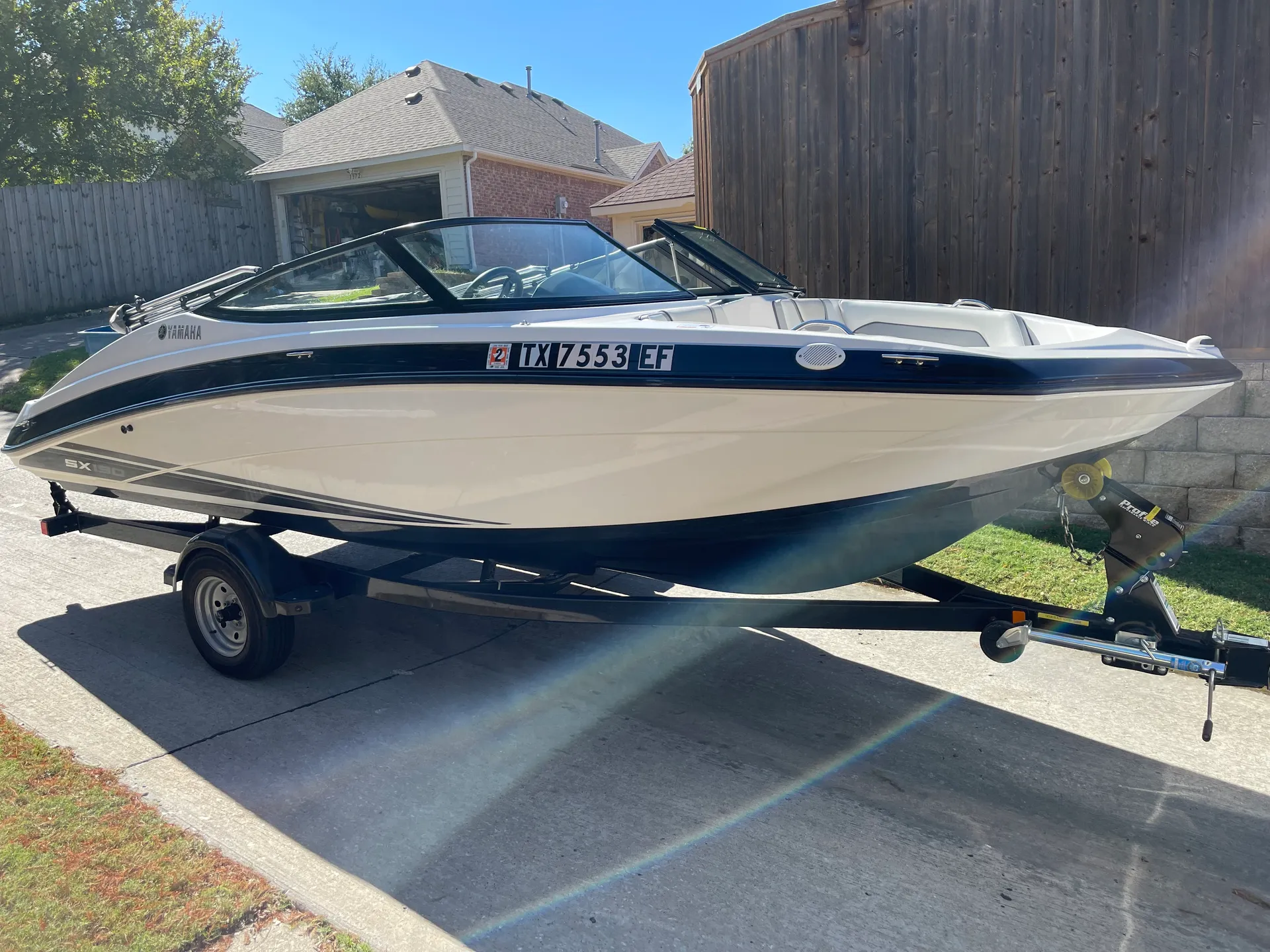 YAMAHA SX190 W/TRAILER in Rockwall, TX — photo 2