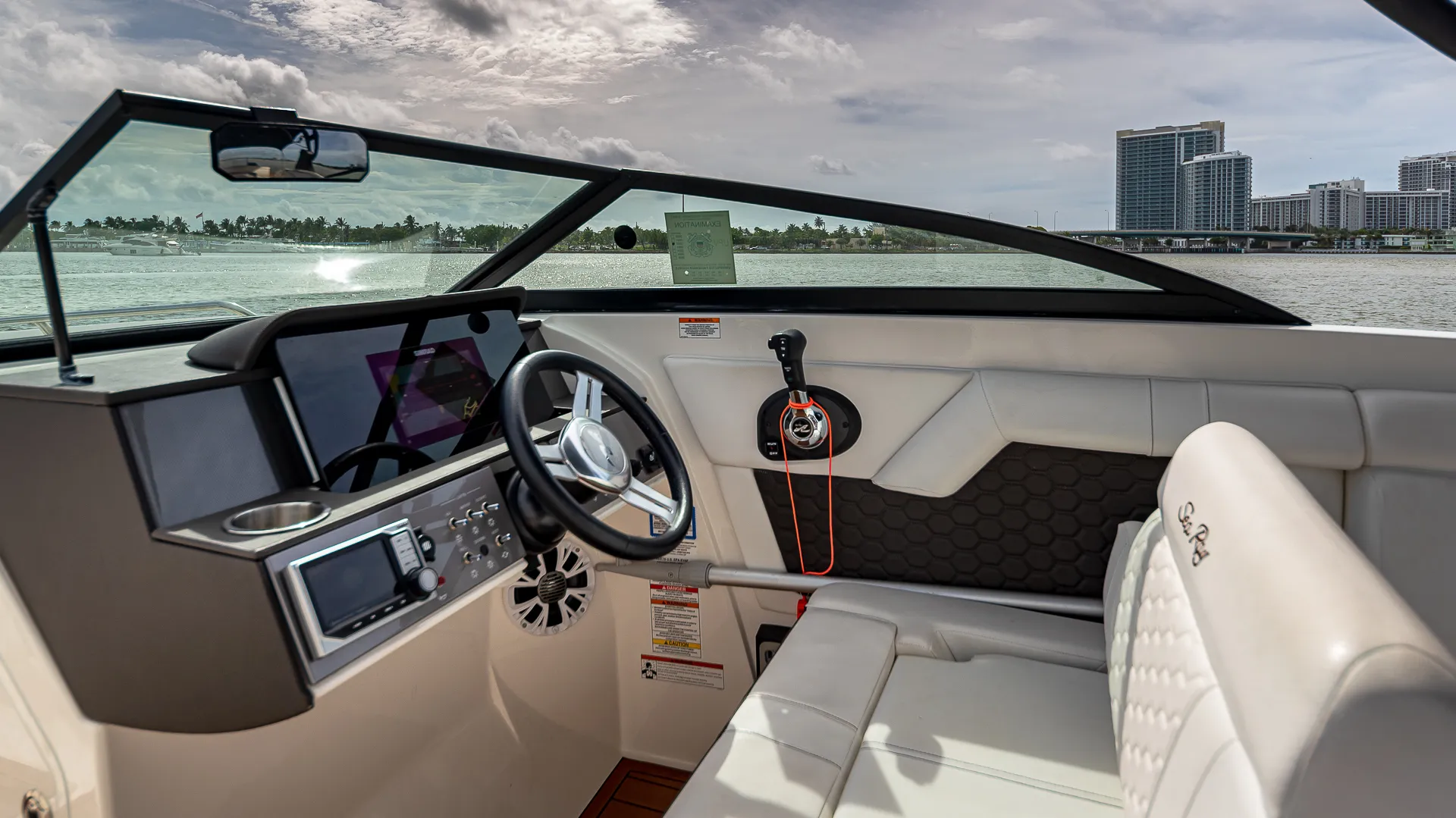 Charter Breathtaking Skyline Miami-No hidden fee-