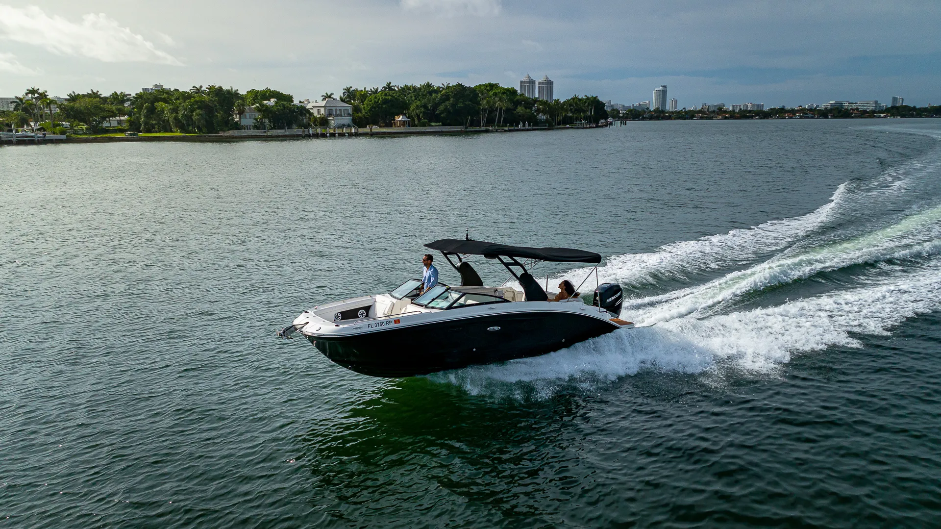 Charter Breathtaking Skyline Miami-No hidden fee-