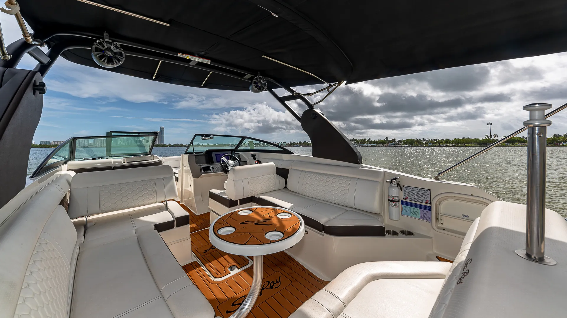 Charter Breathtaking Skyline Miami-No hidden fee-