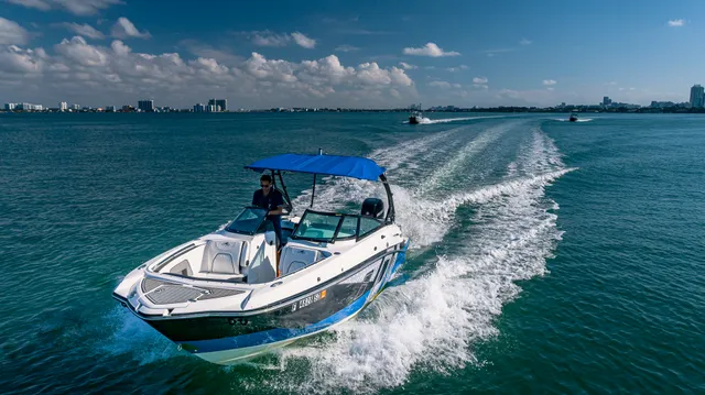 Rent a MONTEREY BOATS deck boat in Miami Beach, FL near me
