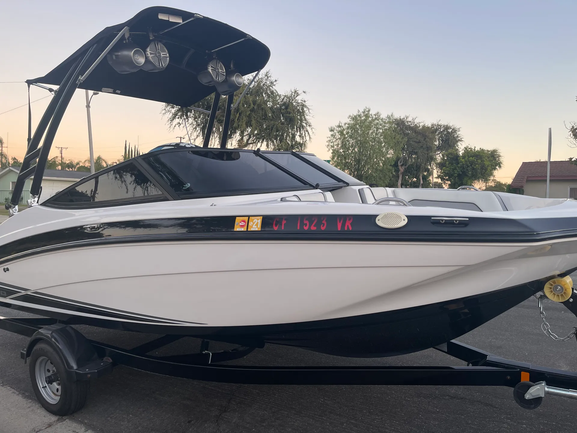 YAMAHA SX190 W/TRAILER in La Habra, CA — photo 4