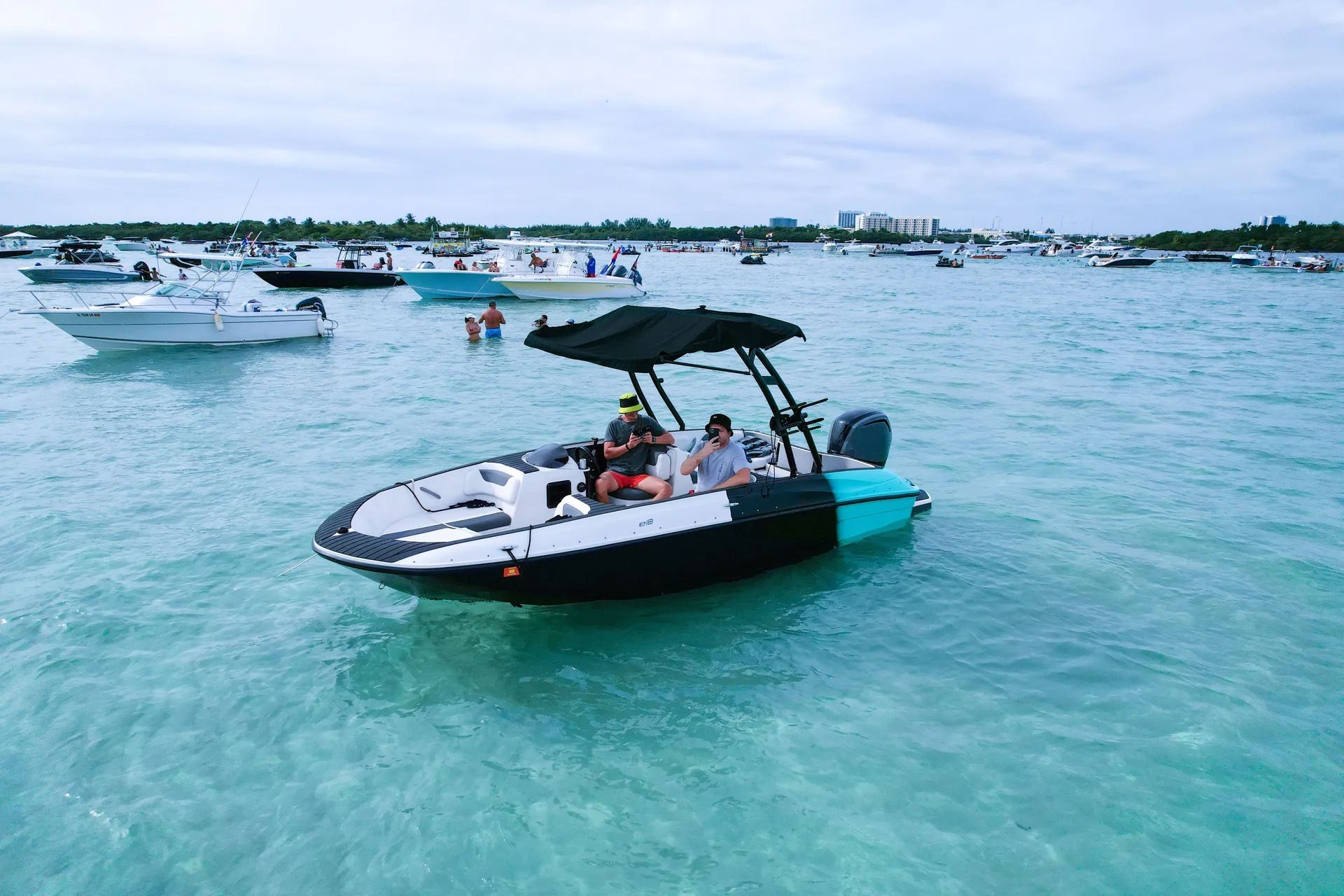 BAYLINER ELEMENT F18 W/115HP 4-S MERCURY W/TRLR in Miami Beach, FL — photo 3