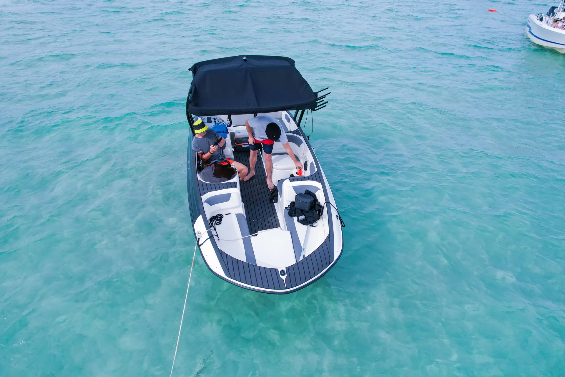 BAYLINER ELEMENT F18 W/115HP 4-S MERCURY W/TRLR in Miami Beach, FL — photo 4