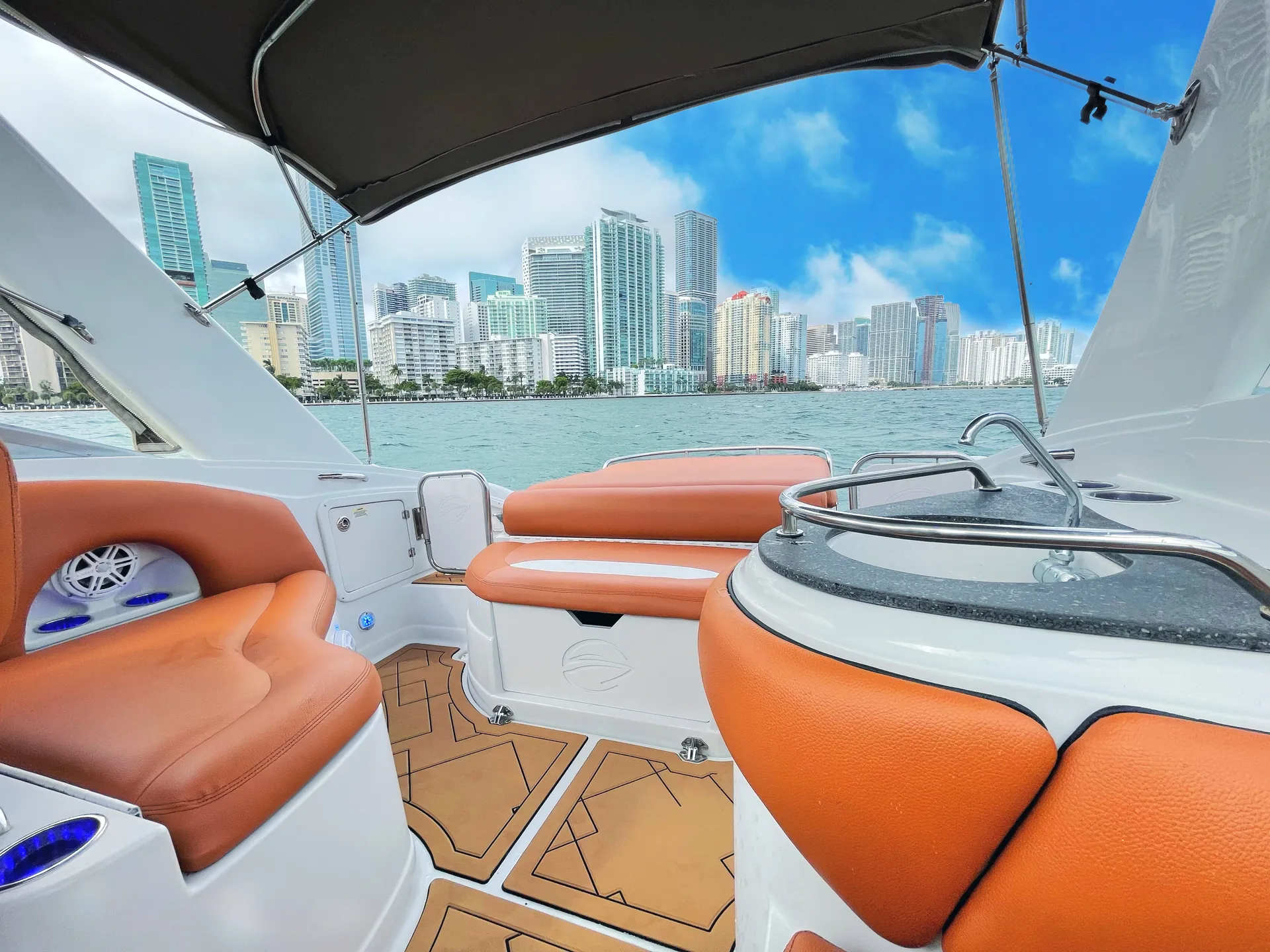 GET 1 HR FREE 34' CROWNLINE PARTY BOAT MIA, FL *NO HIDDEN FEES!*